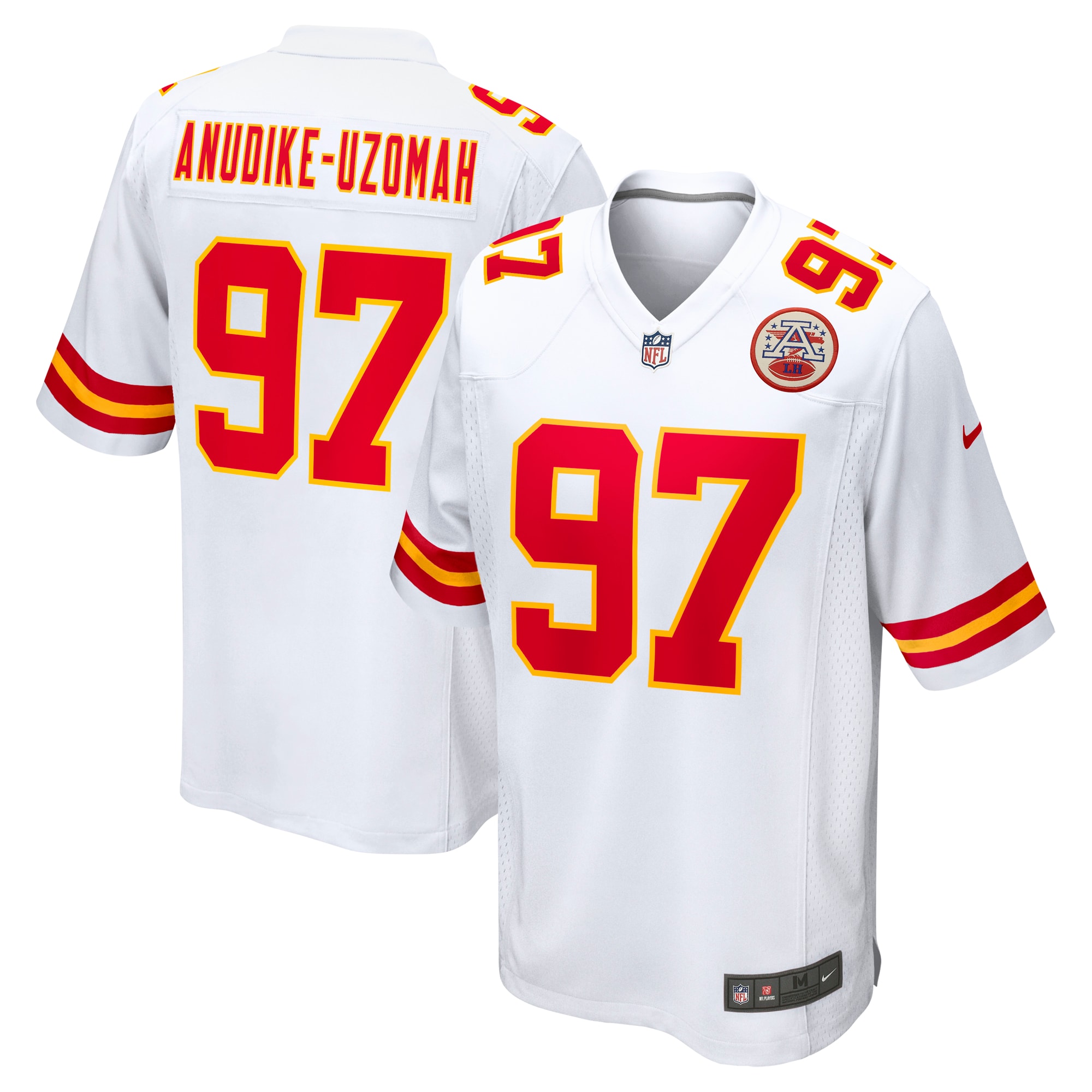 Felix Anudike-Uzomah Kansas City Chiefs Nike Team Game Jersey - White - vstockx