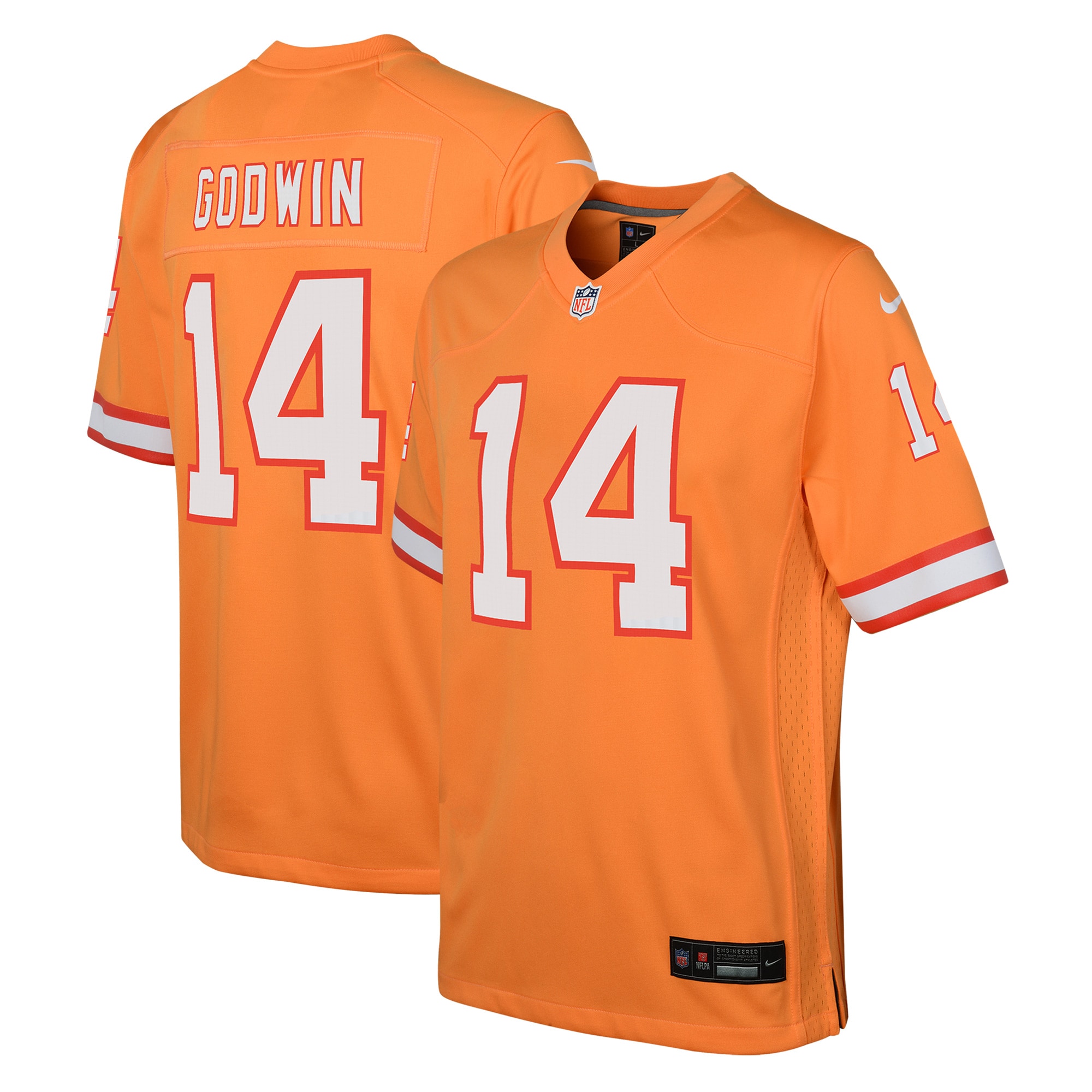 Chris Godwin Tampa Bay Buccaneers Nike Youth Game Jersey - Orange - vstockx