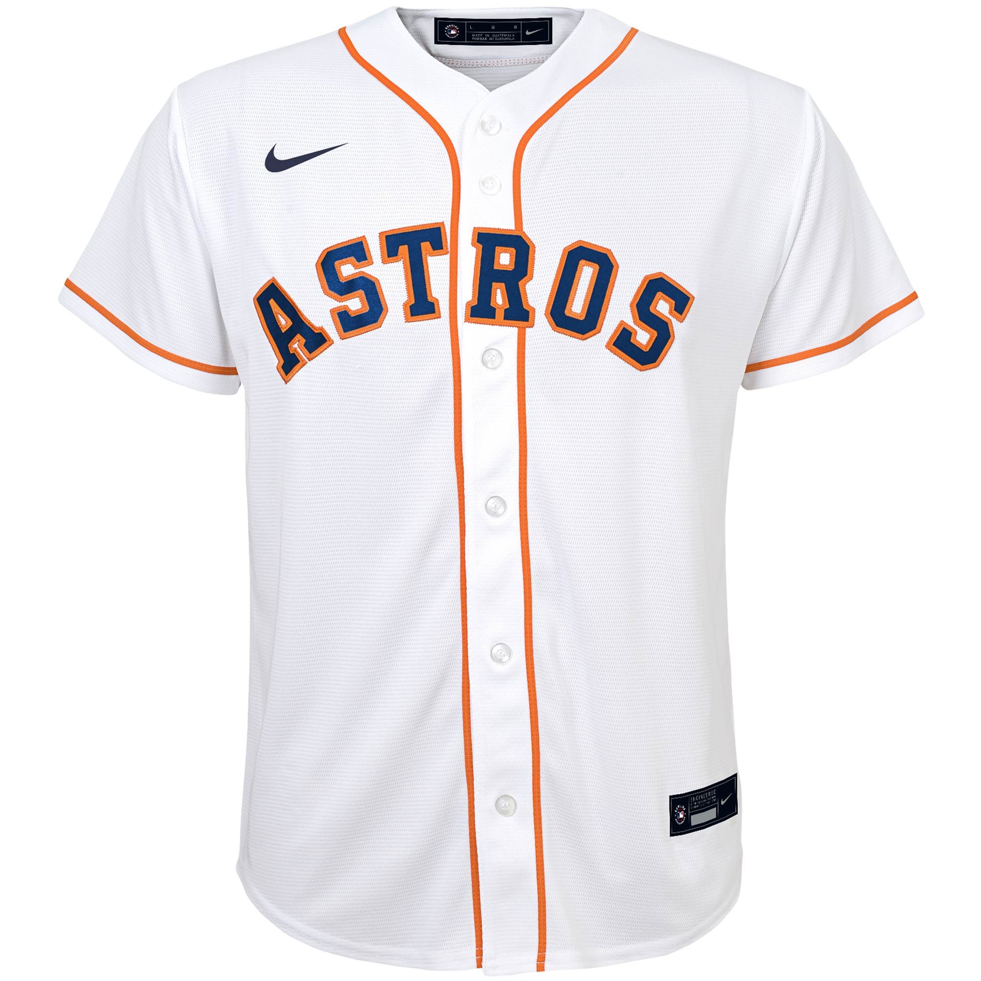 Jose Altuve Houston Astros Nike Youth Alternate Replica Player Jersey - White - vstockx