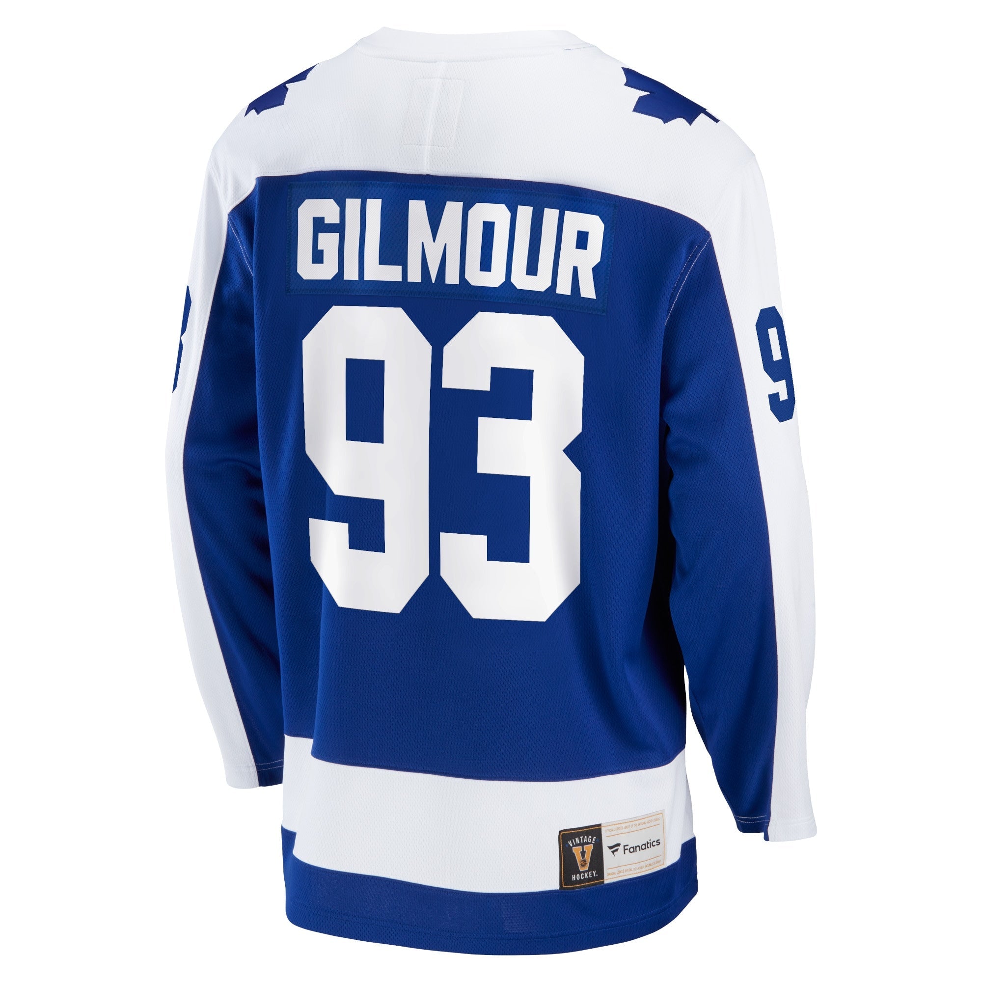 Men's Fanatics Branded Doug Gilmour Blue Toronto Maple Leafs Breakaway Retired Player Jersey - vstockx