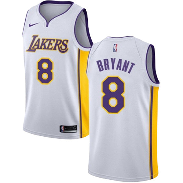 Men's Los Angeles Lakers Kobe Bryant Association Jersey - White - vstockx