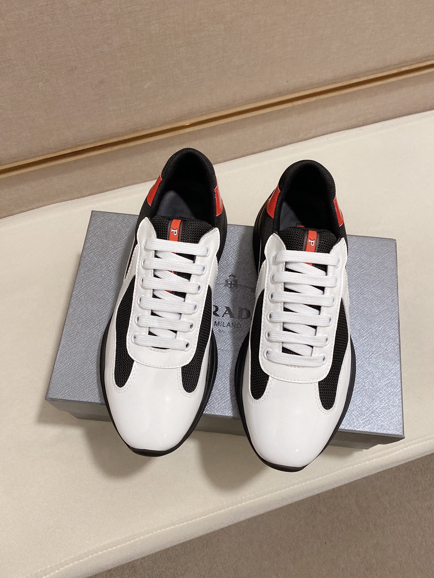 Prada America's Cup sneaker 4 - vstockx