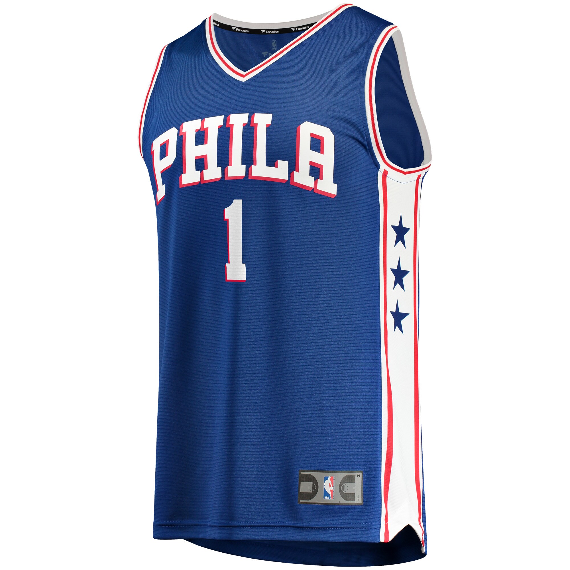 James Harden Philadelphia 76ers Fanatics Branded Youth Fast Break Replica Player Jersey Royal - Icon Edition - vstockx