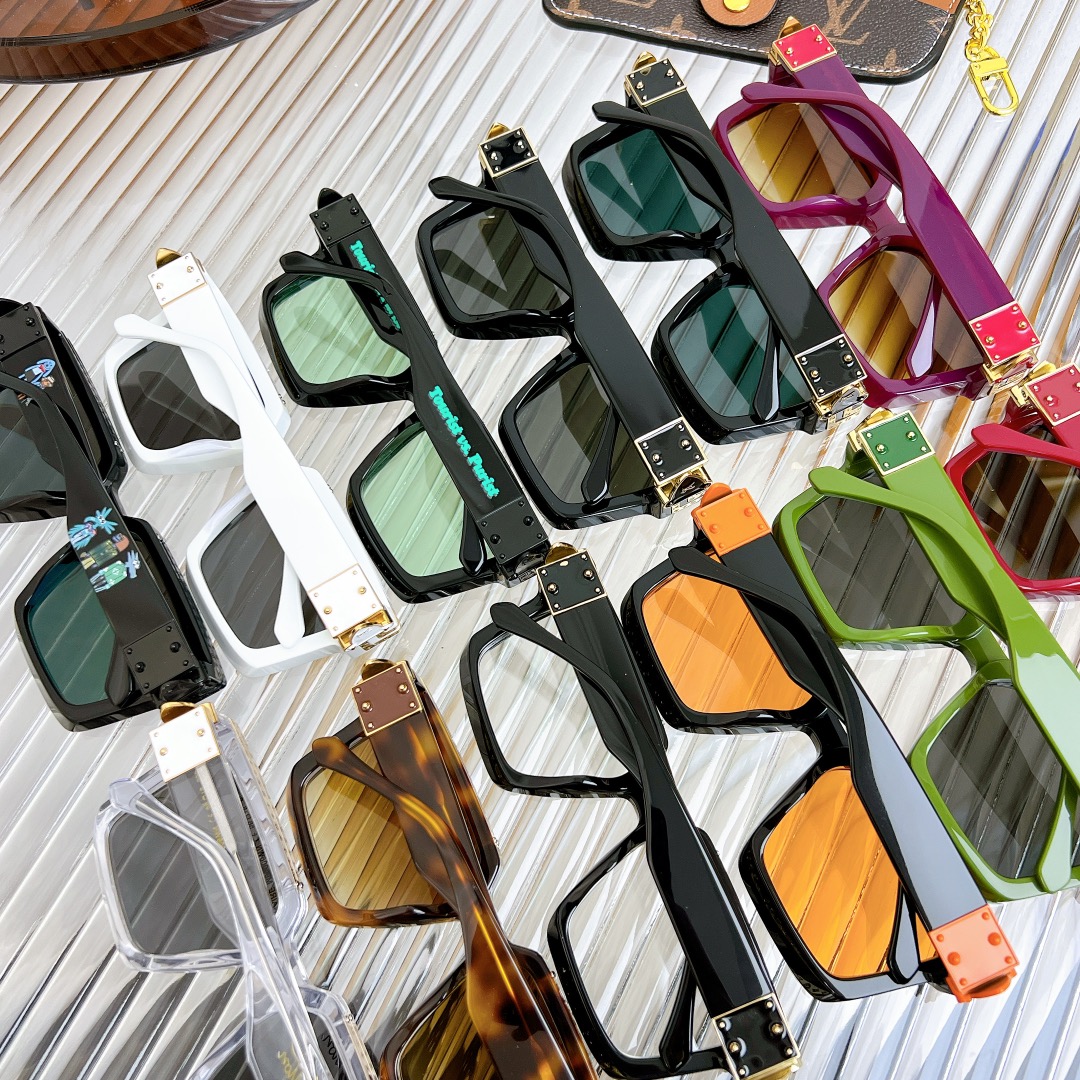 Sunglasses Louis Vuitton LV96006 Millionaires 2 - vstockx