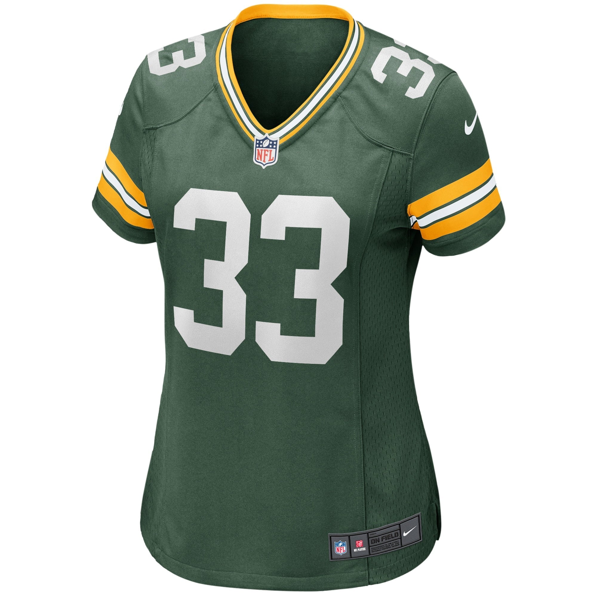 Women's Nike Aaron Jones Green Green Bay Packers Game Jersey - vstockx