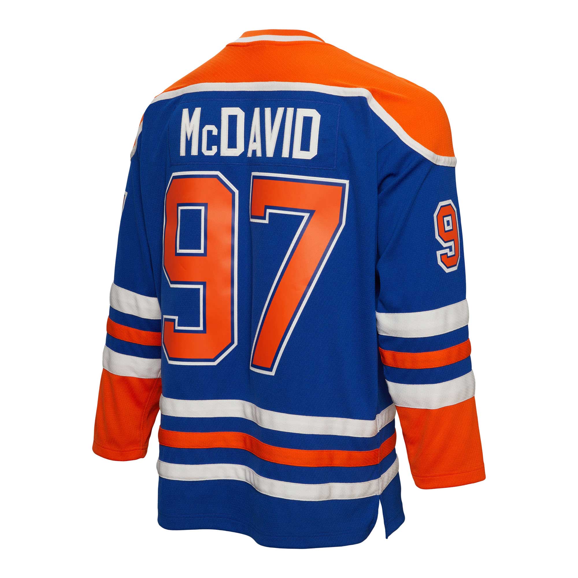 Connor McDavid Edmonton Oilers Mitchell & Ness 2015/16 Blue Line Player Jersey - Blue - vstockx
