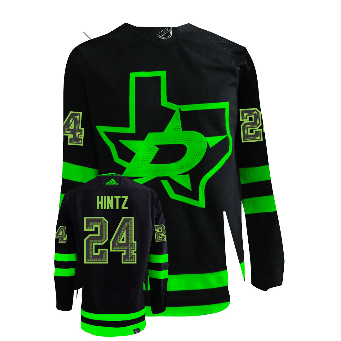 Roope Hintz Dallas Stars Adidas Primegreen Authentic NHL Hockey Jersey - vstockx
