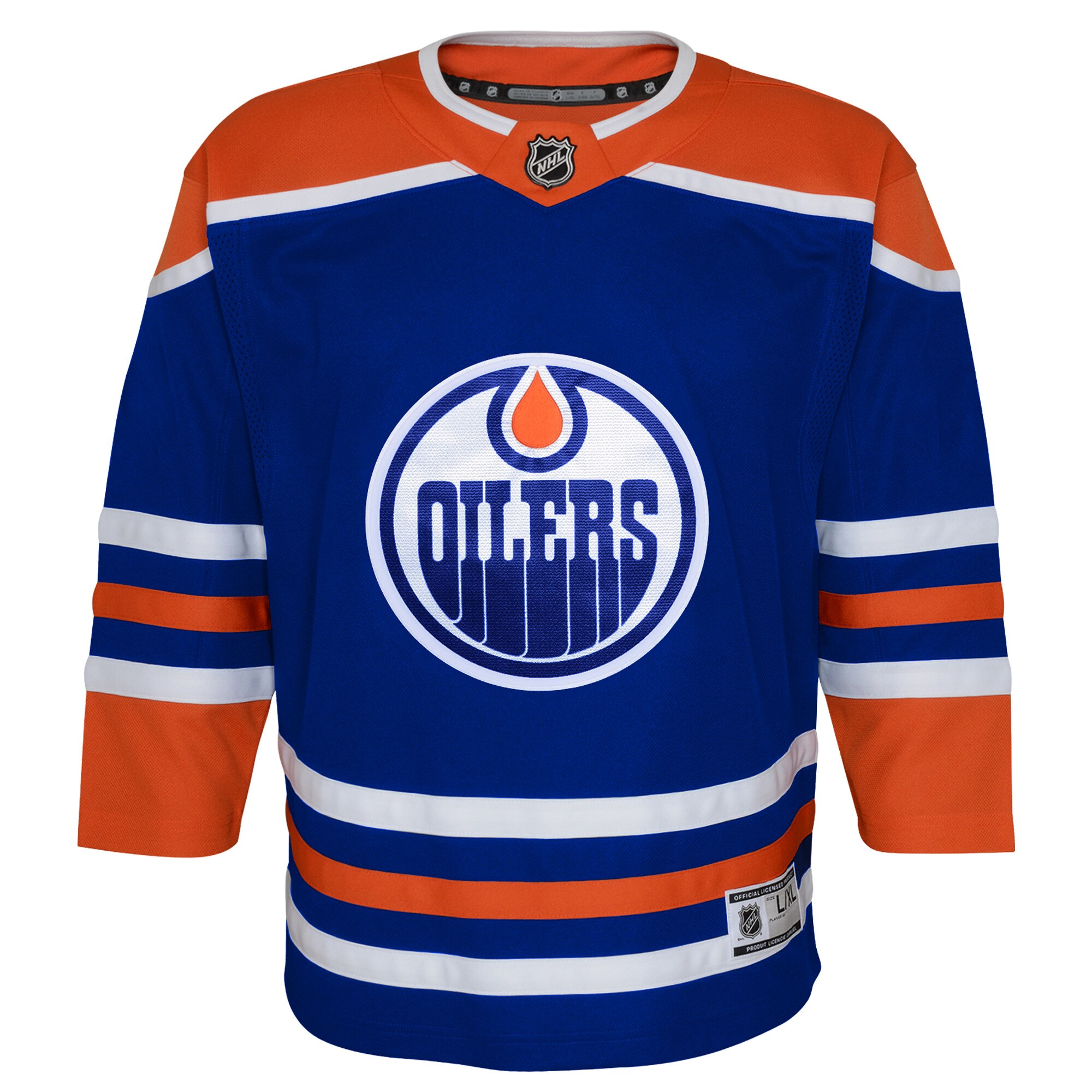 Edmonton Oilers Outerstuff Youth Home Replica Jersey - Royal - vstockx