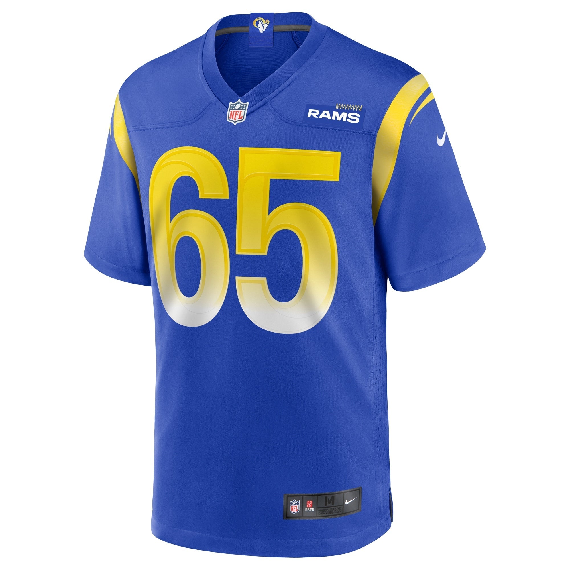 Men's Nike Coleman Shelton Royal Los Angeles Rams Game Jersey - vstockx
