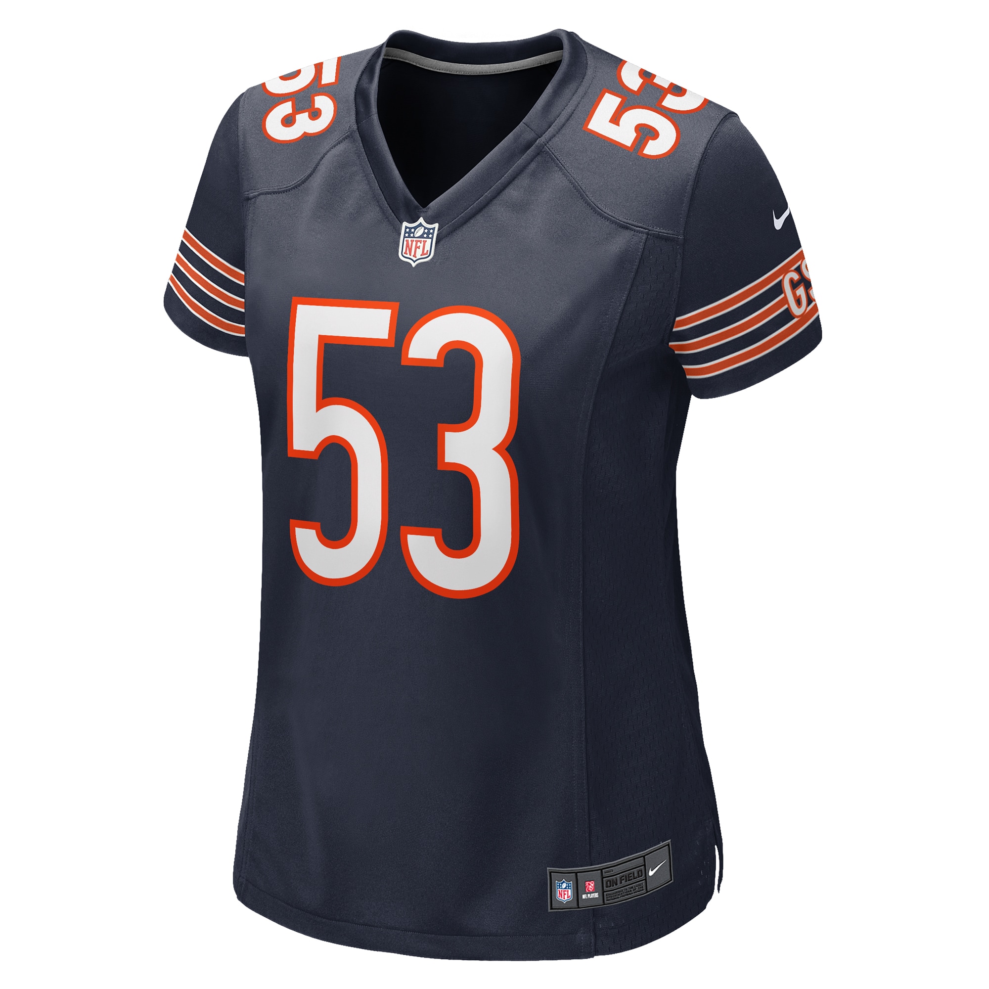 TJ Edwards Chicago Bears Nike Women's Game Player Jersey - Navy - vstockx