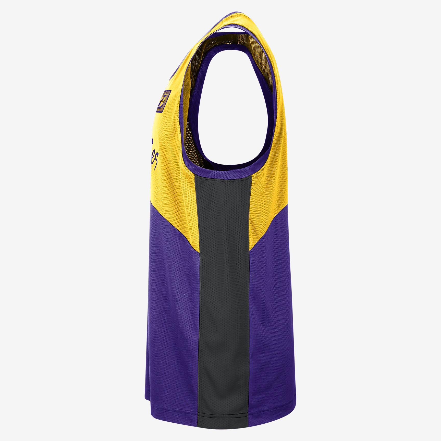 Los Angeles Lakers Starting 5 Men's Nike Dri-FIT NBA Jersey - Amarillo/Field Purple/Black - vstockx