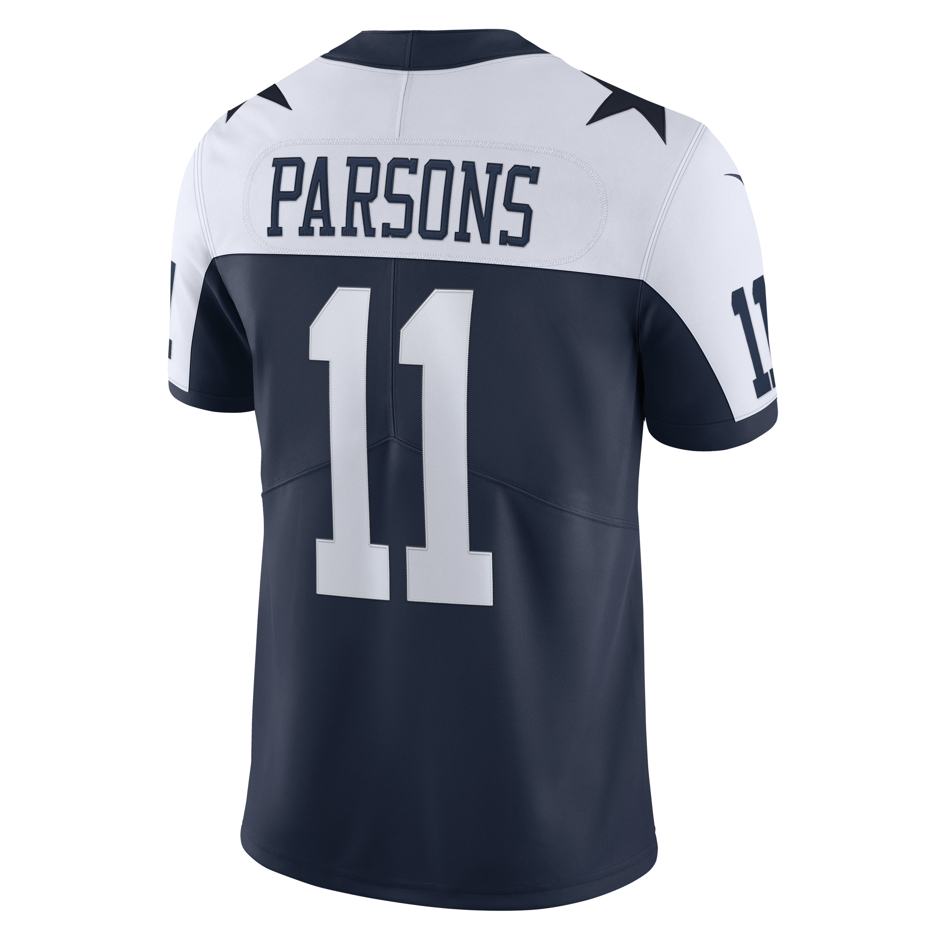 Micah Parsons Dallas Cowboys Nike Alternate Vapor Limited Jersey - Navy - vstockx