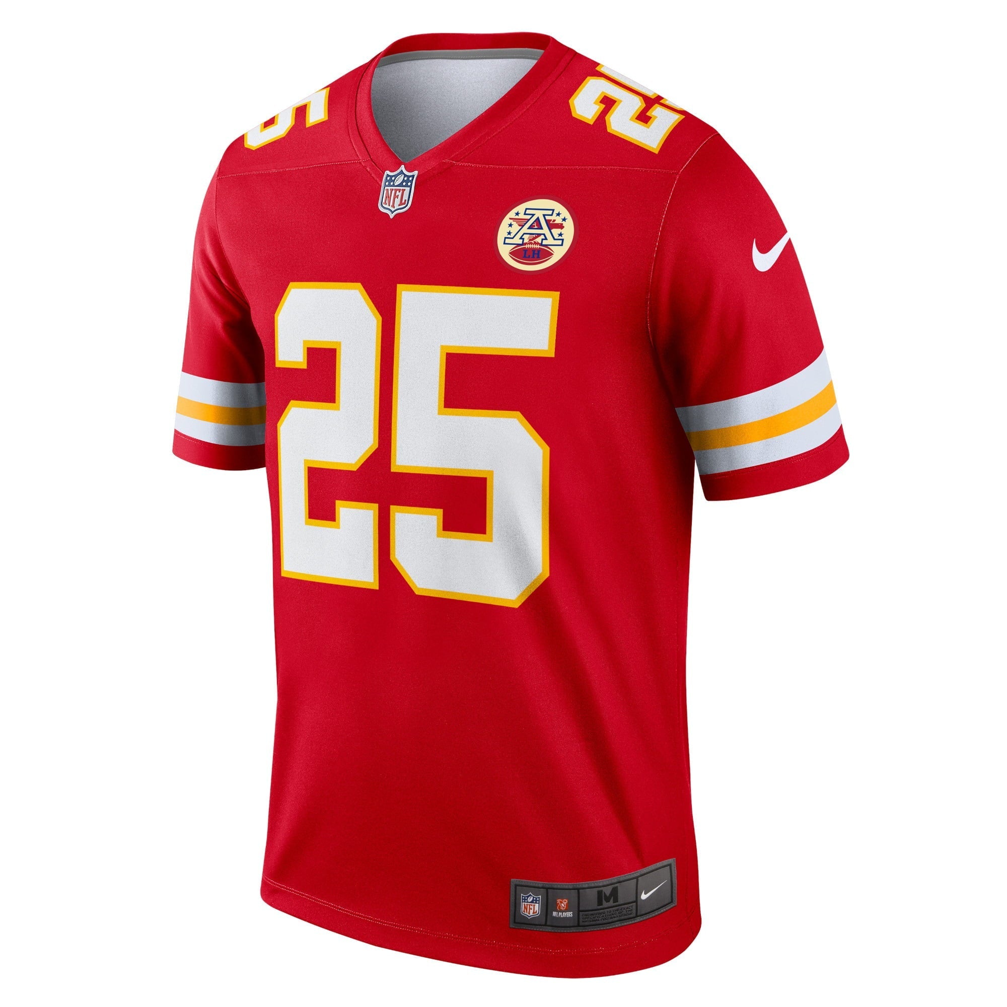 Men's Nike Clyde Edwards-Helaire Red Kansas City Chiefs Legend Jersey - vstockx
