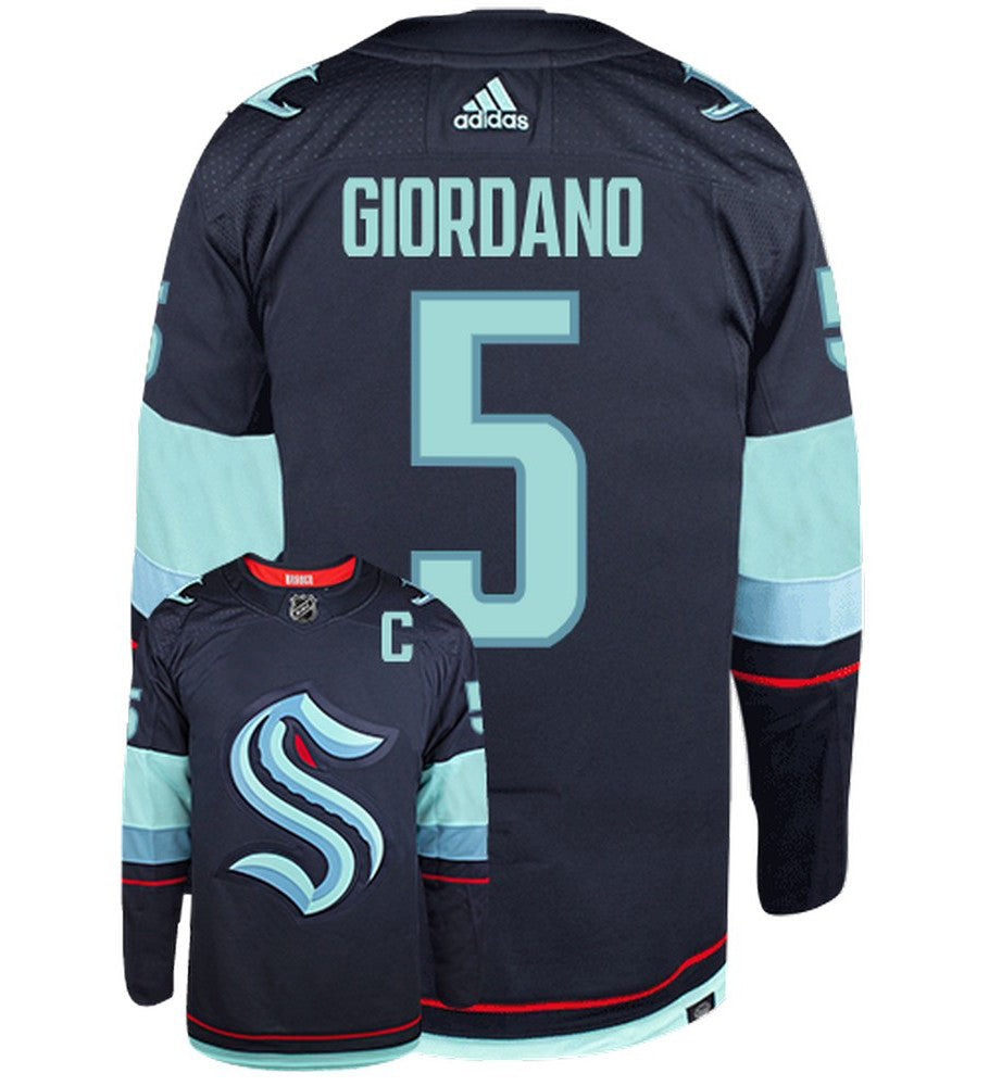 Mark Giordano Seattle Kraken Adidas Primegreen Authentic NHL Hockey Jersey - vstockx