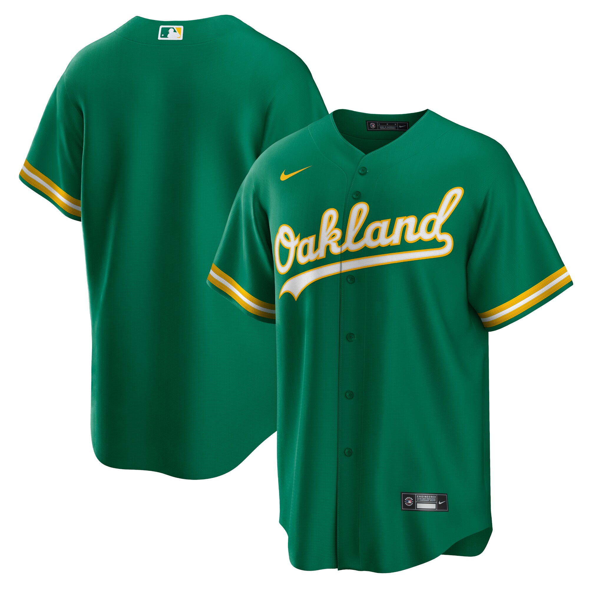 Oakland Athletics Nike Alternate Replica Team Jersey - Green - vstockx