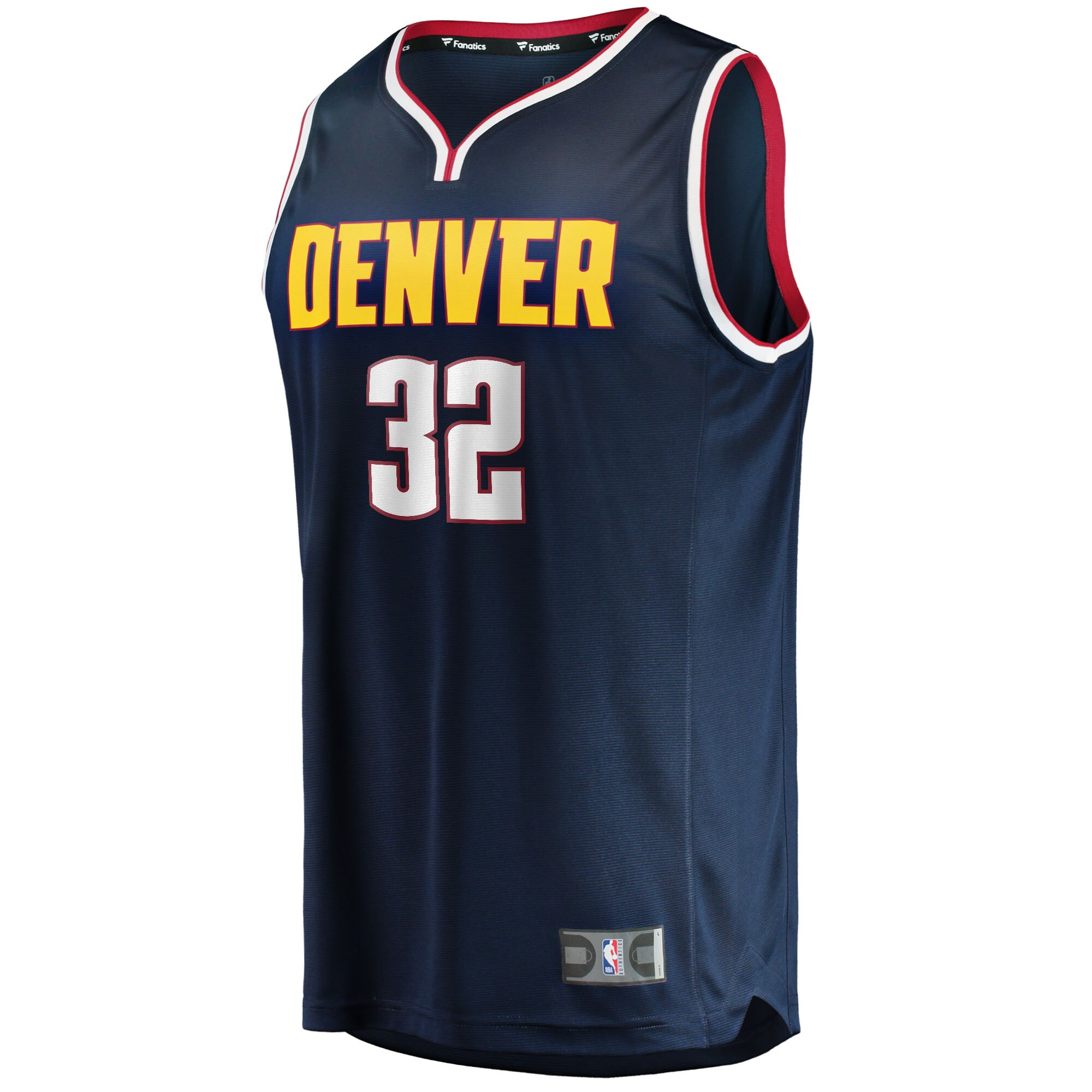 Jeff Green Denver Nuggets Fanatics Branded 2021/22 Fast Break Replica Jersey - Icon Edition - Navy - vstockx