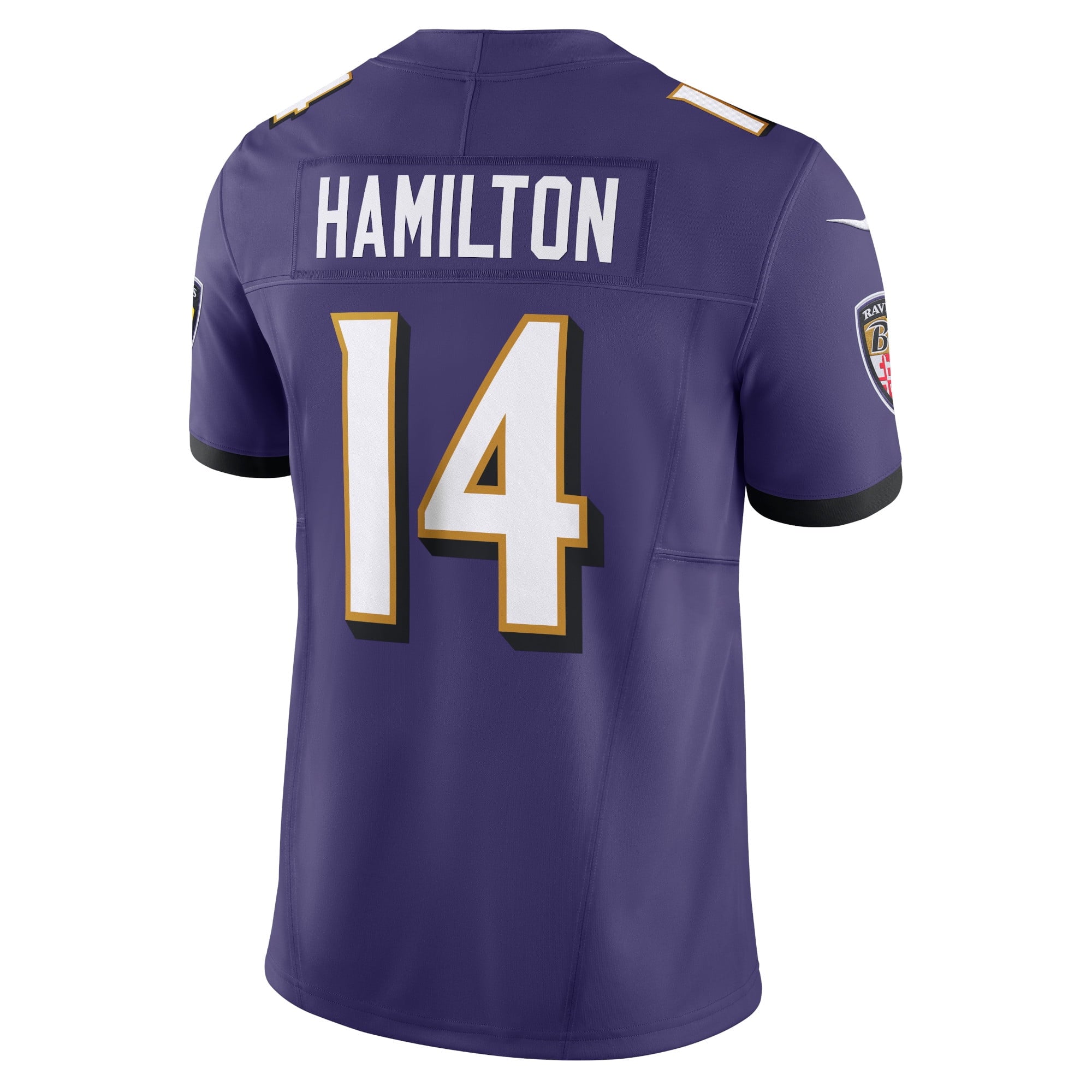 Men's Nike Kyle Hamilton Purple Baltimore Ravens Vapor F.U.S.E. Limited Jersey - vstockx
