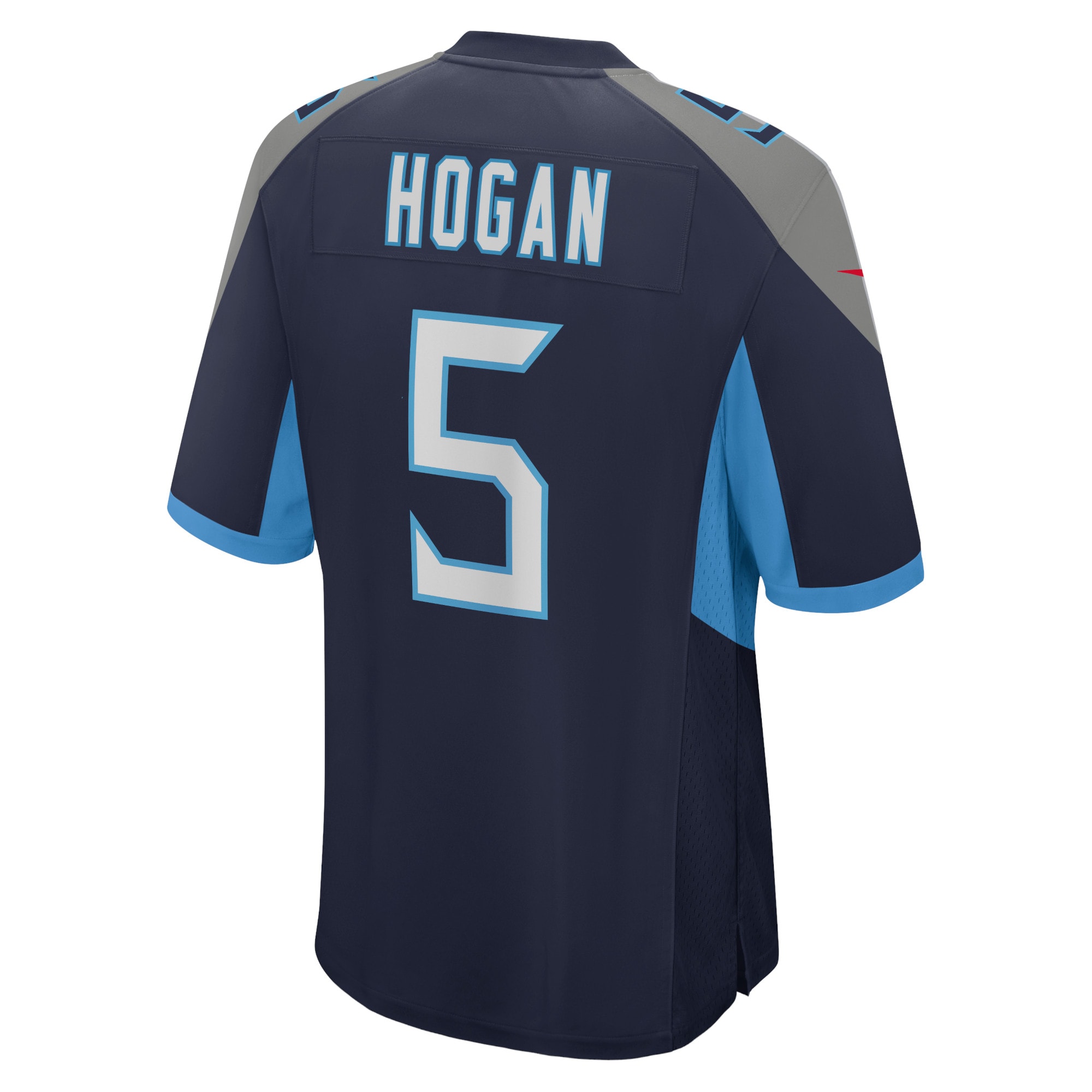 Kevin Hogan Tennessee Titans Nike Home Game Player Jersey - Navy - vstockx