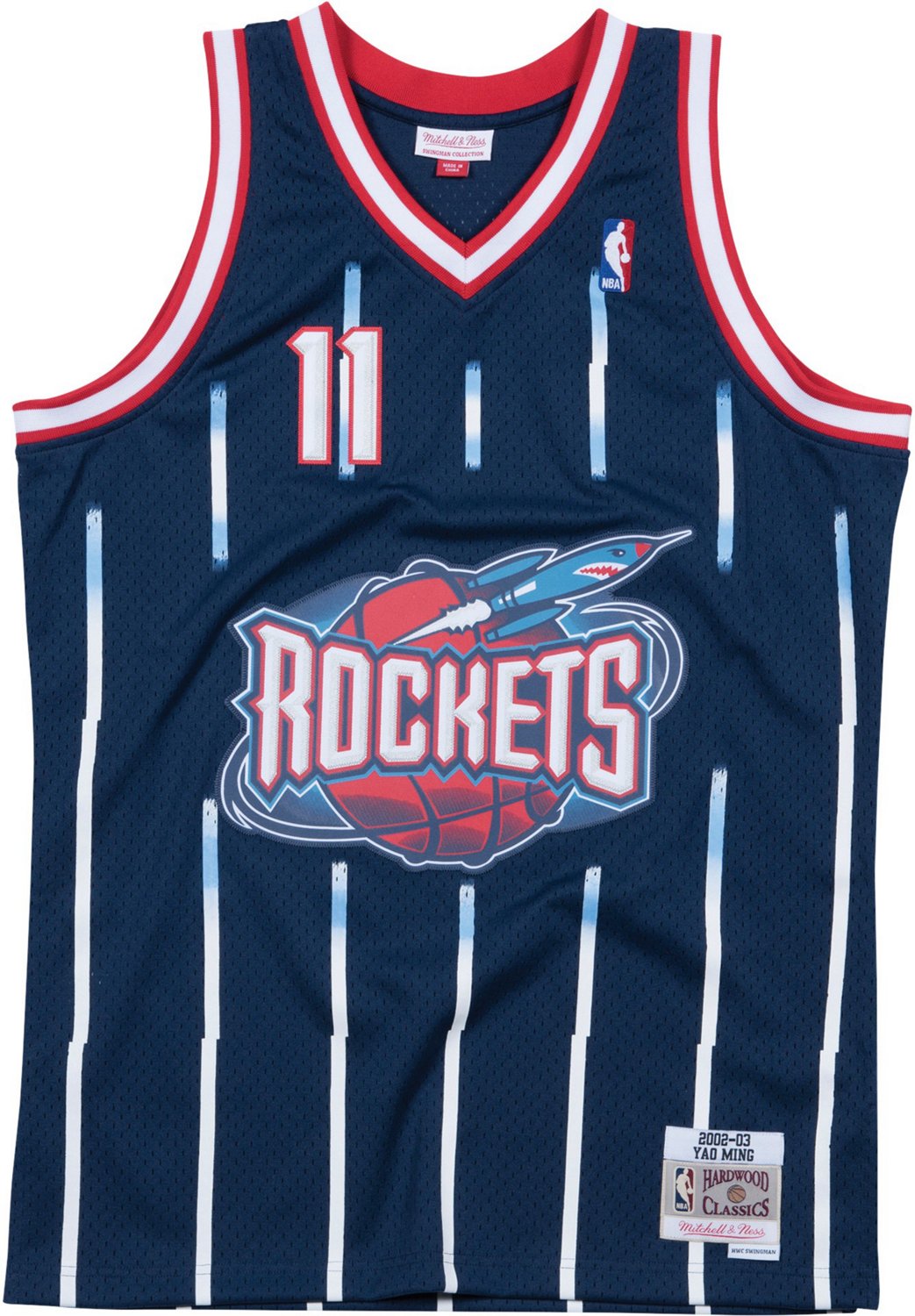 Mitchell & Ness Men's Houston Rockets Yao Swingman Jersey - vstockx