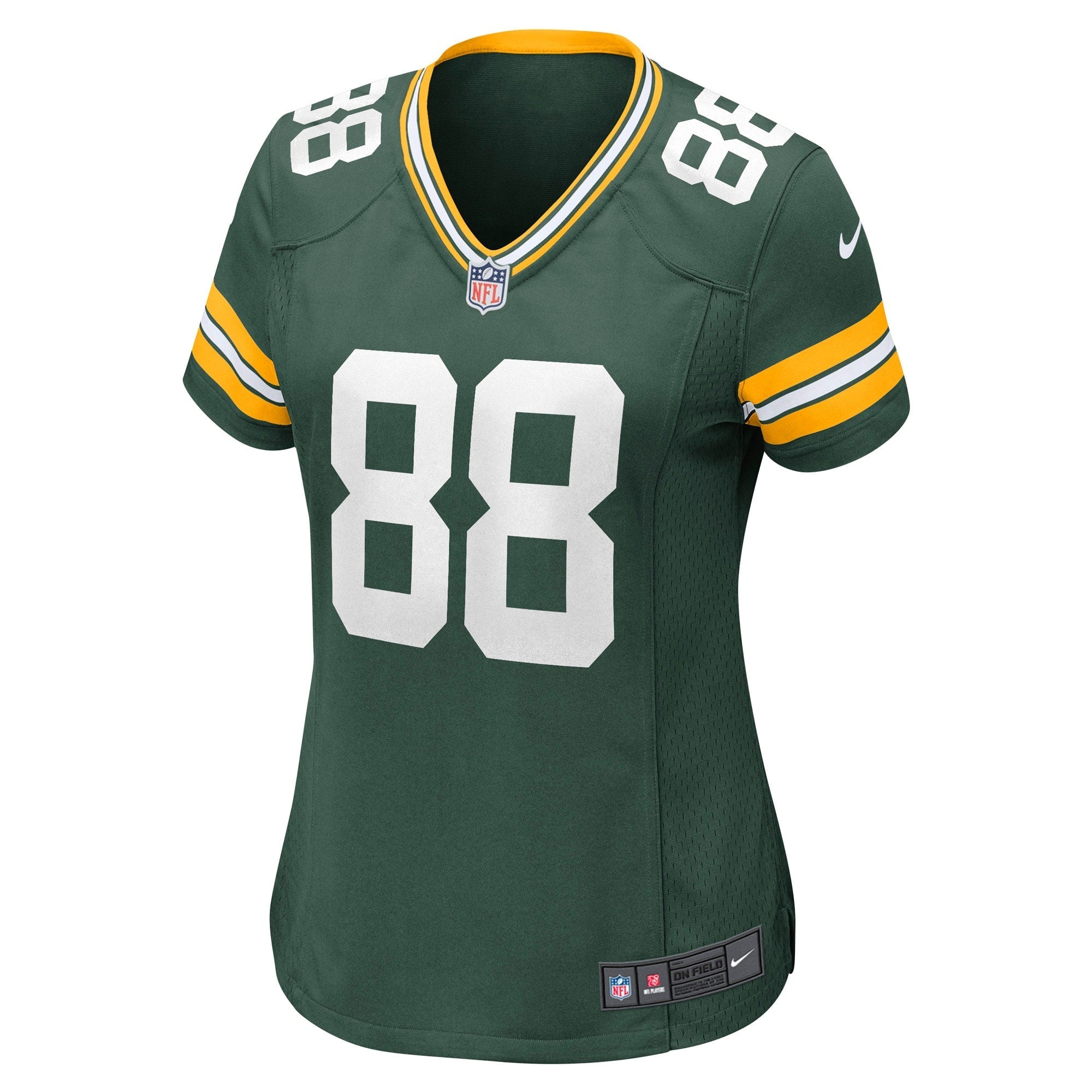 Women's Nike Juwann Winfree Green Green Bay Packers Game Jersey - vstockx