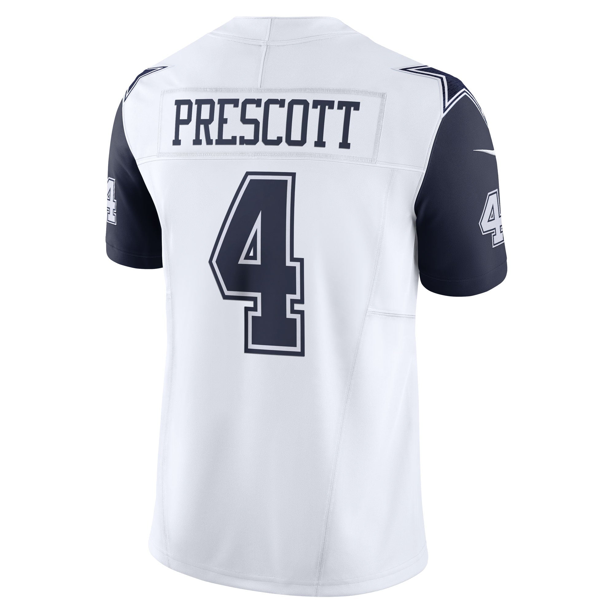 Men's Nike Dak Prescott White Dallas Cowboys Vapor F.U.S.E. Limited Jersey - vstockx