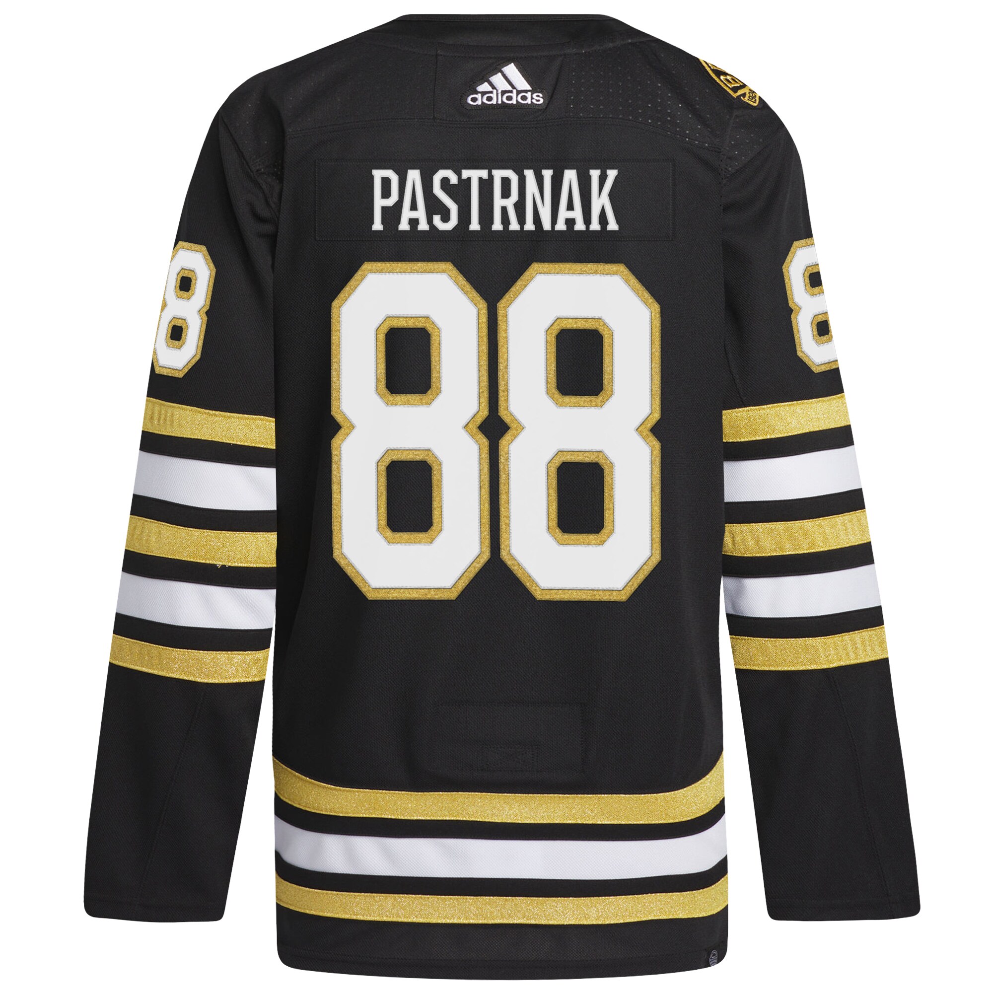 David Pastrnak Boston Bruins adidas Primegreen Authentic Pro Player Jersey - Black - vstockx