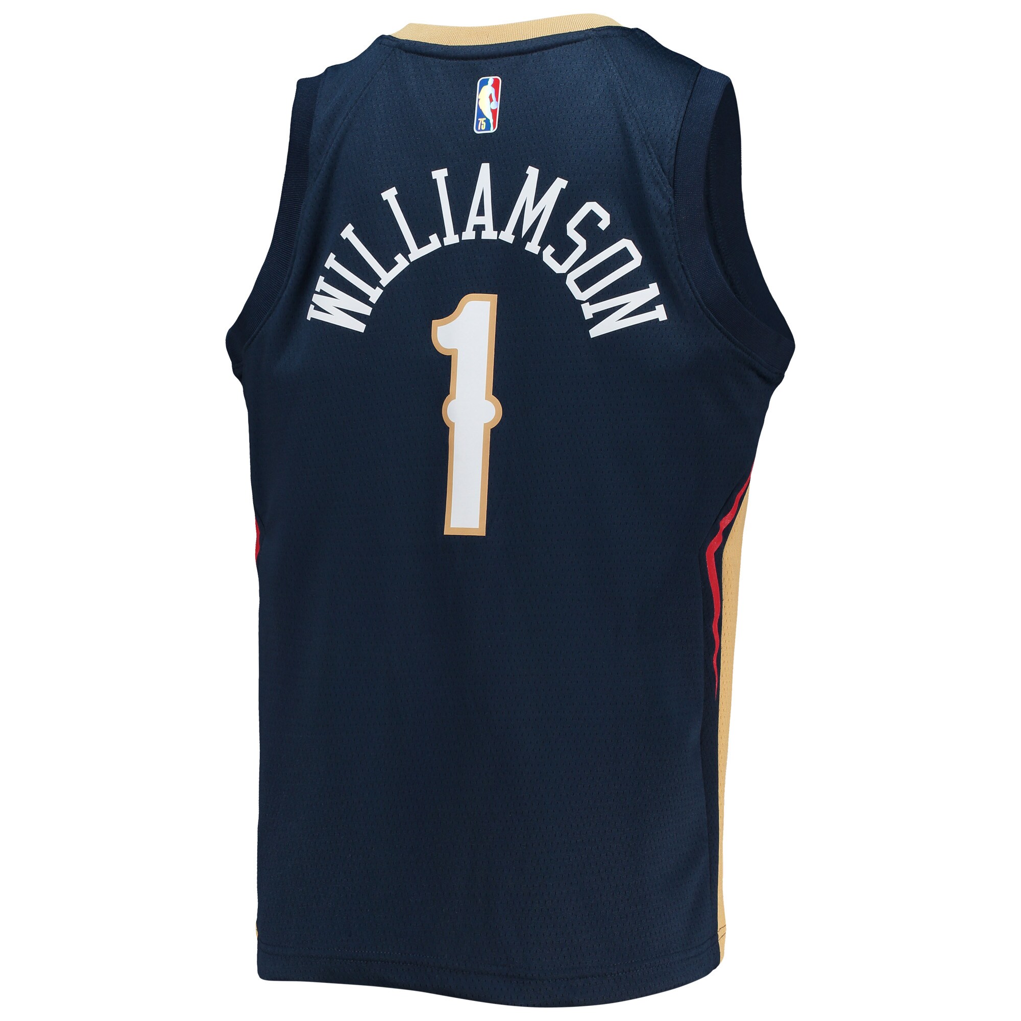 Zion Williamson New Orleans Pelicans Nike Youth 2021/22 Diamond Swingman Jersey - Icon Edition - Navy - vstockx