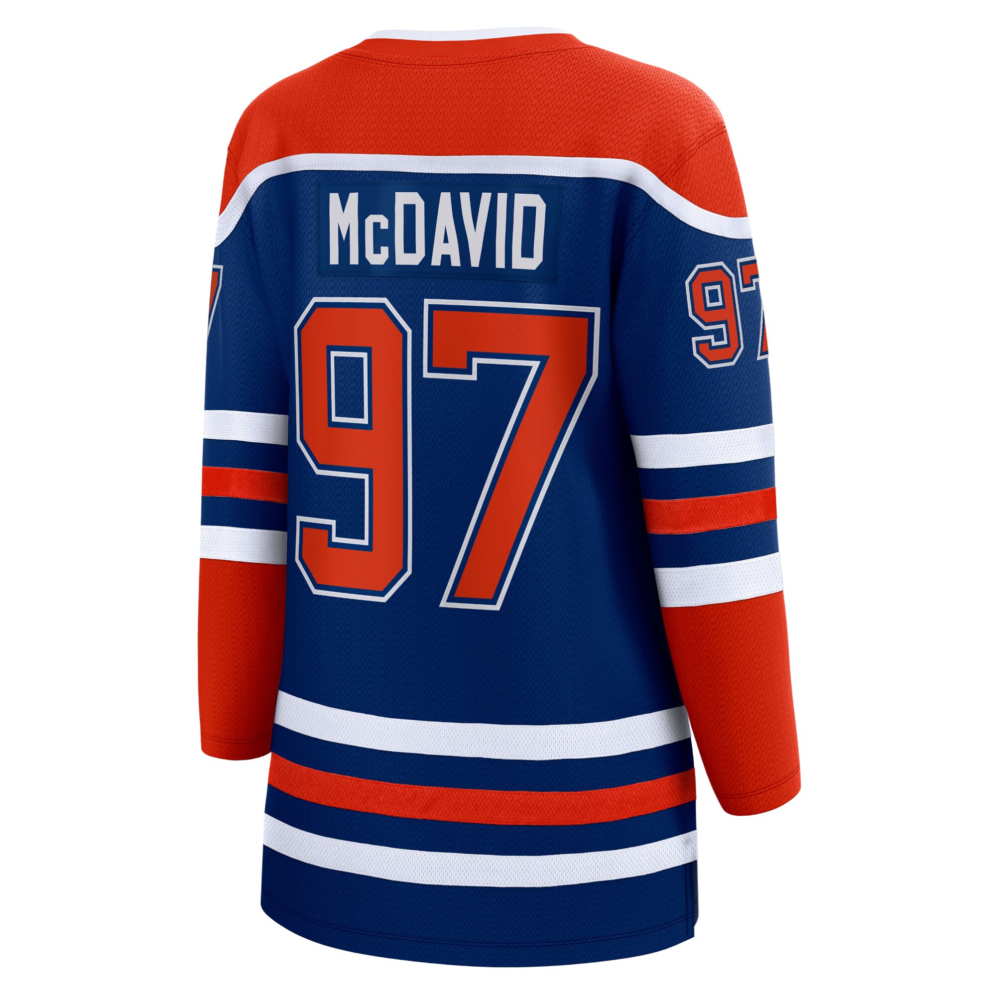 Connor McDavid Edmonton Oilers Fanatics Branded Women's Home Premier Breakaway Player Jersey - Royal - vstockx
