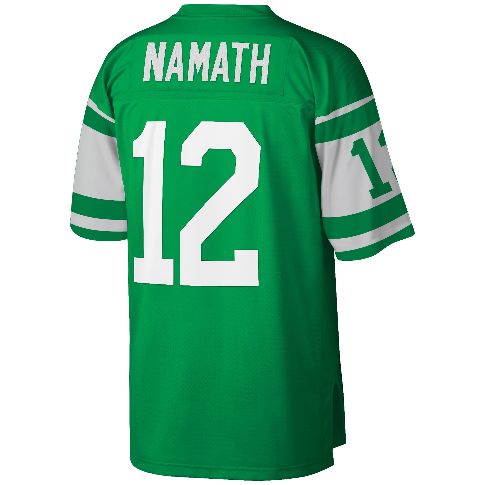 Joe Namath New York Jets Mitchell & Ness Big & Tall 1968 Retired Player Replica Jersey - Green - vstockx