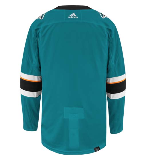 Customizable San Jose Sharks Adidas Primegreen Authentic NHL Hockey Jersey - vstockx