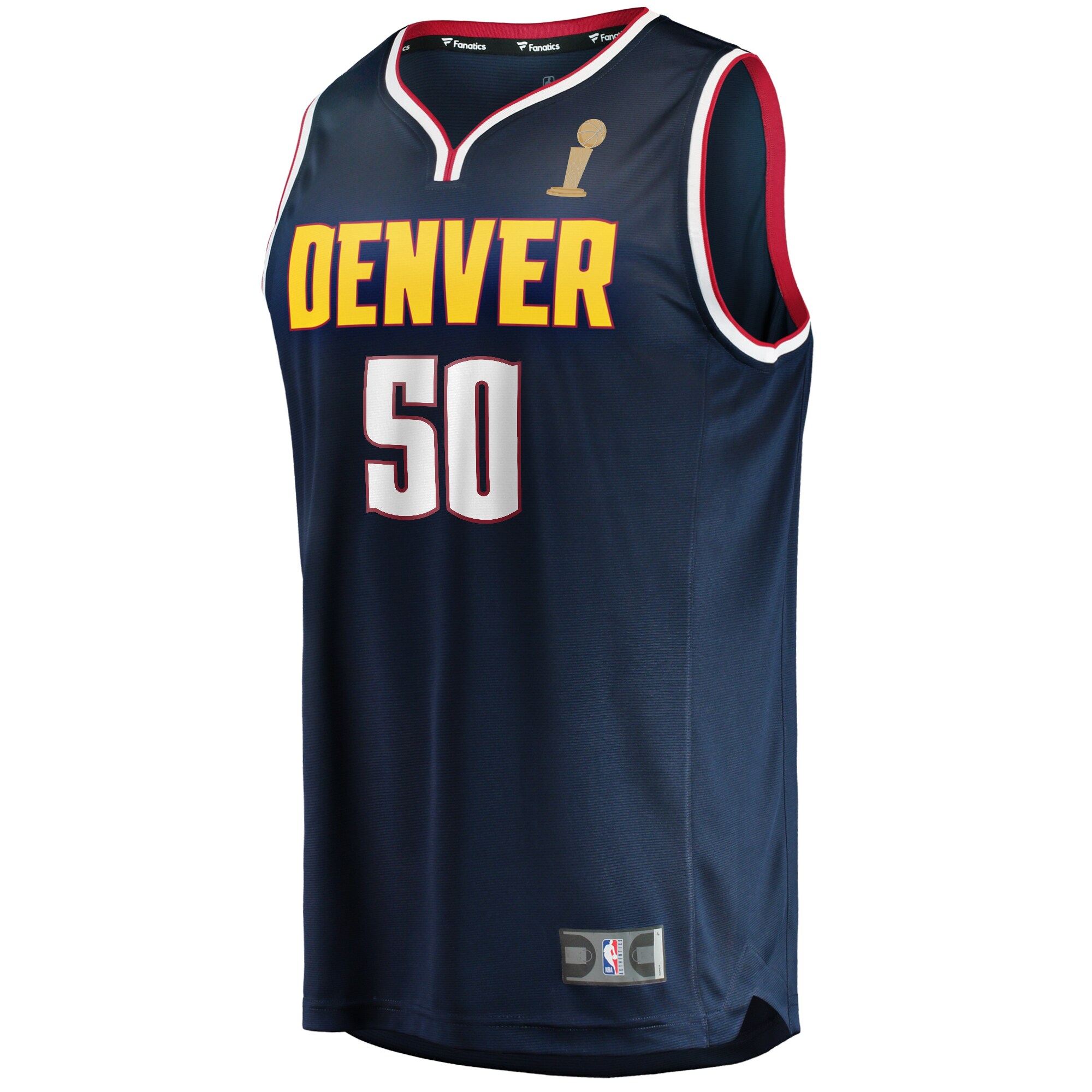 Aaron Gordon Denver Nuggets Fanatics Branded Navy 2023 NBA Finals Champions Fast Break Player Jersey - Icon Edition - vstockx