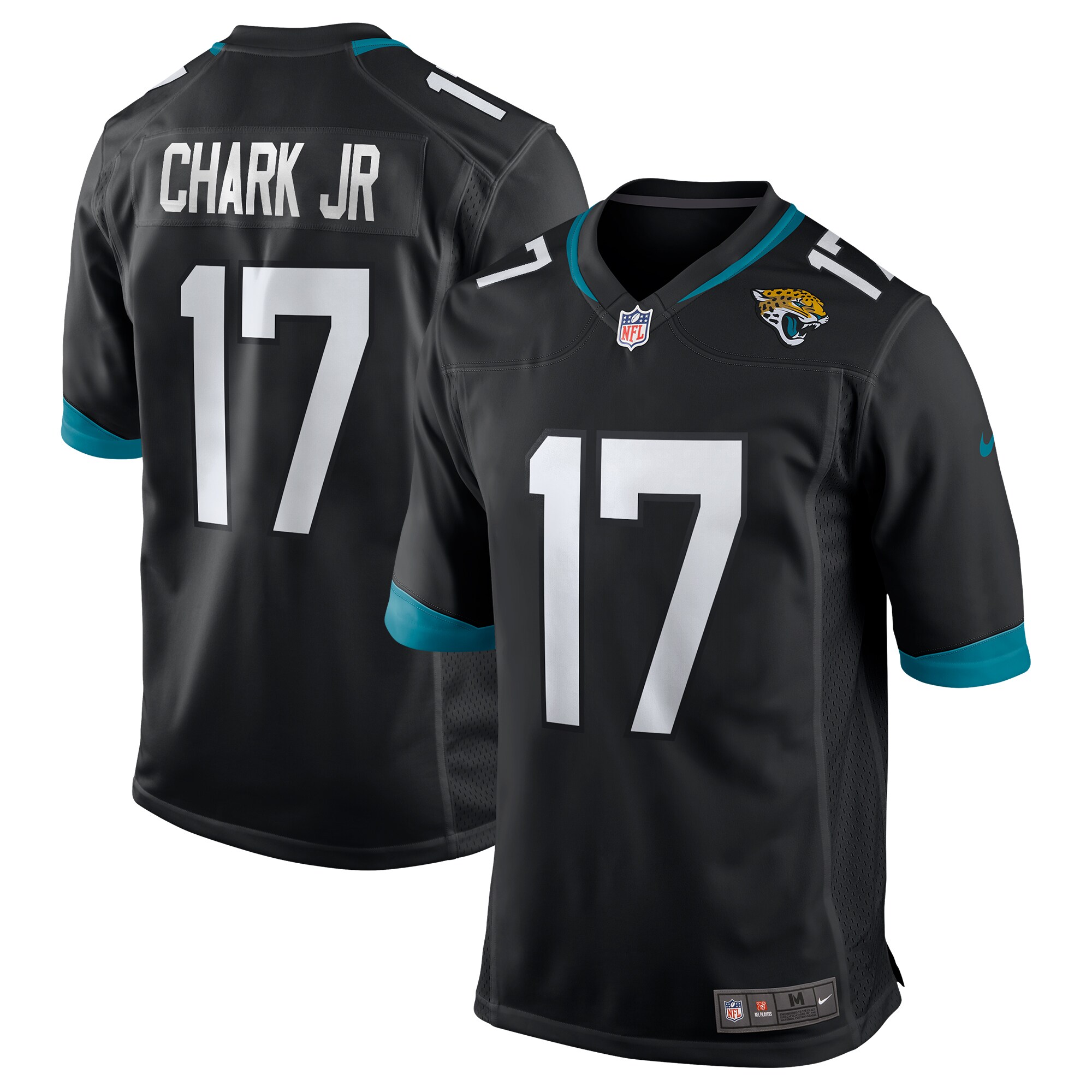 D.J. Chark Jacksonville Jaguars Nike Game Jersey - Black - vstockx