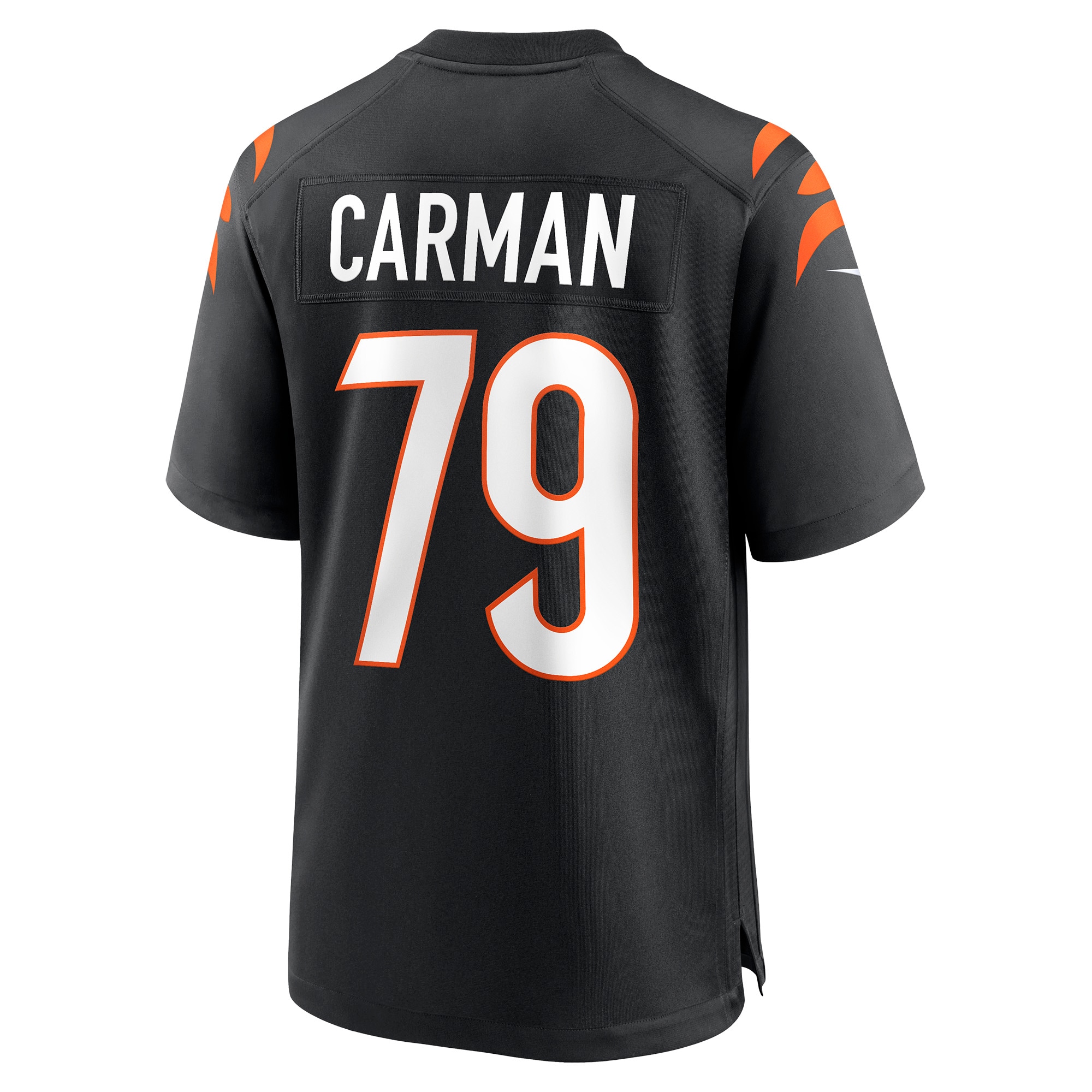 Jackson Carman Cincinnati Bengals Nike Game Jersey - Black - vstockx