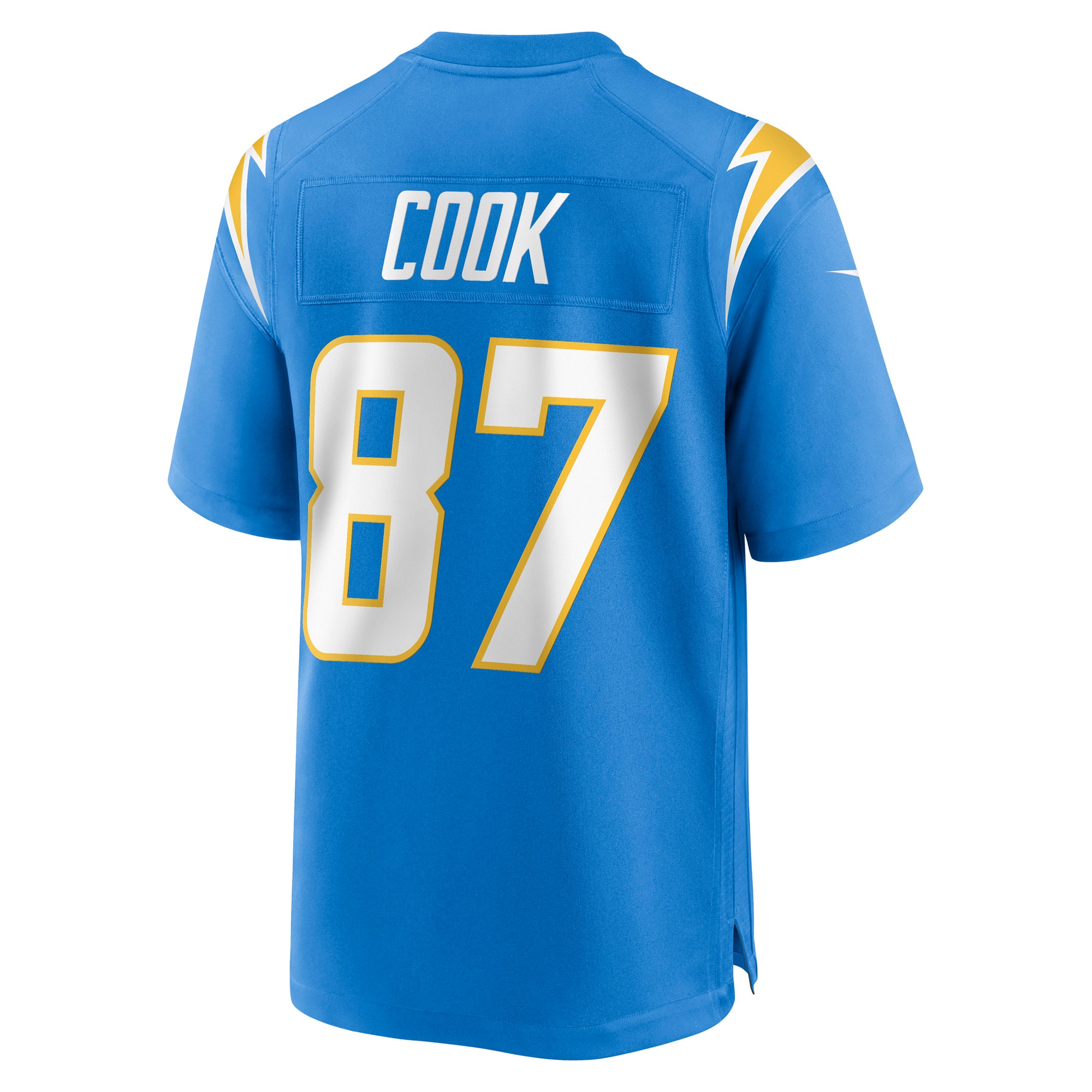 Jared Cook Los Angeles Chargers Nike Game Player Jersey - Powder Blue - vstockx