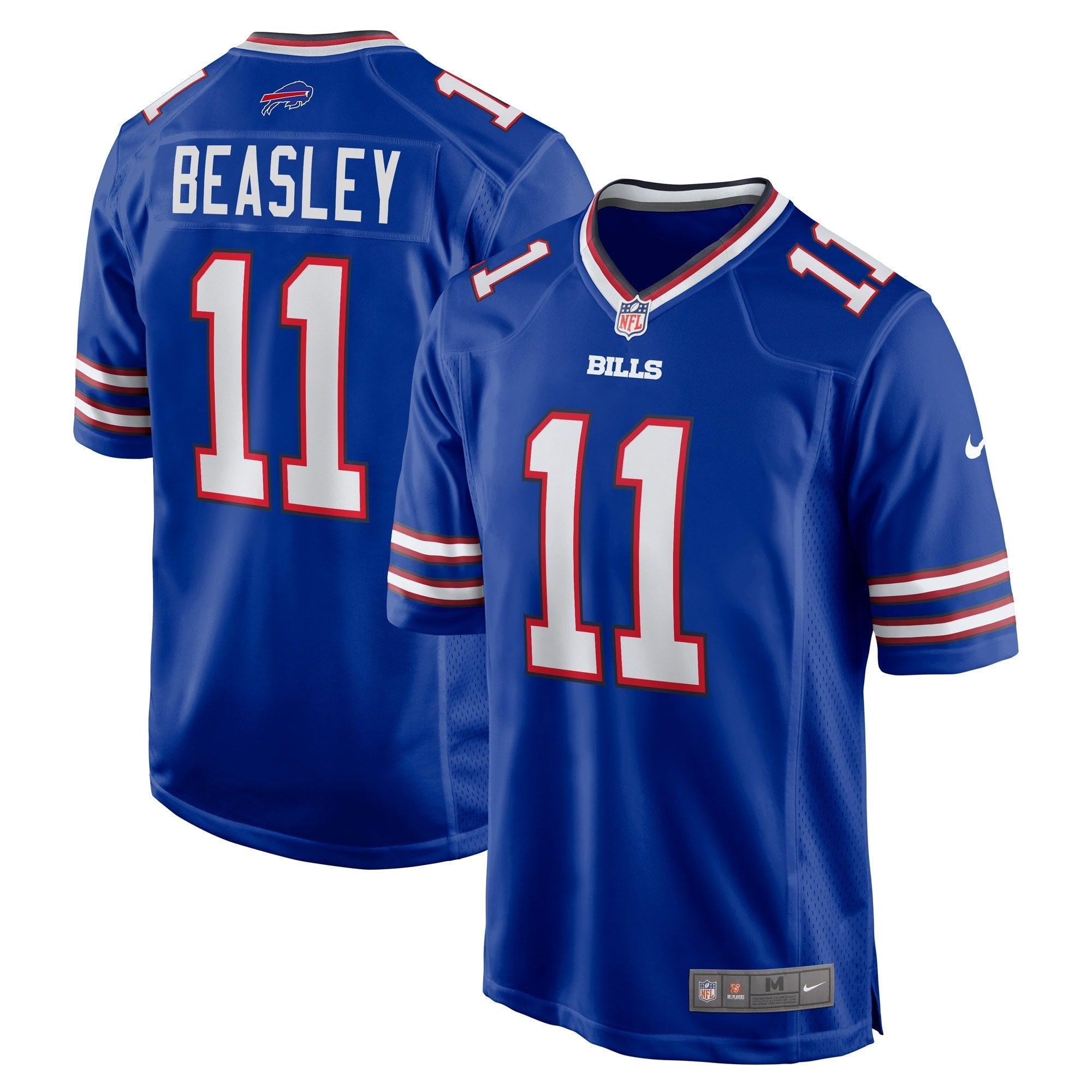 Men's Nike Cole Beasley Royal Buffalo Bills Home Game Player Jersey - vstockx
