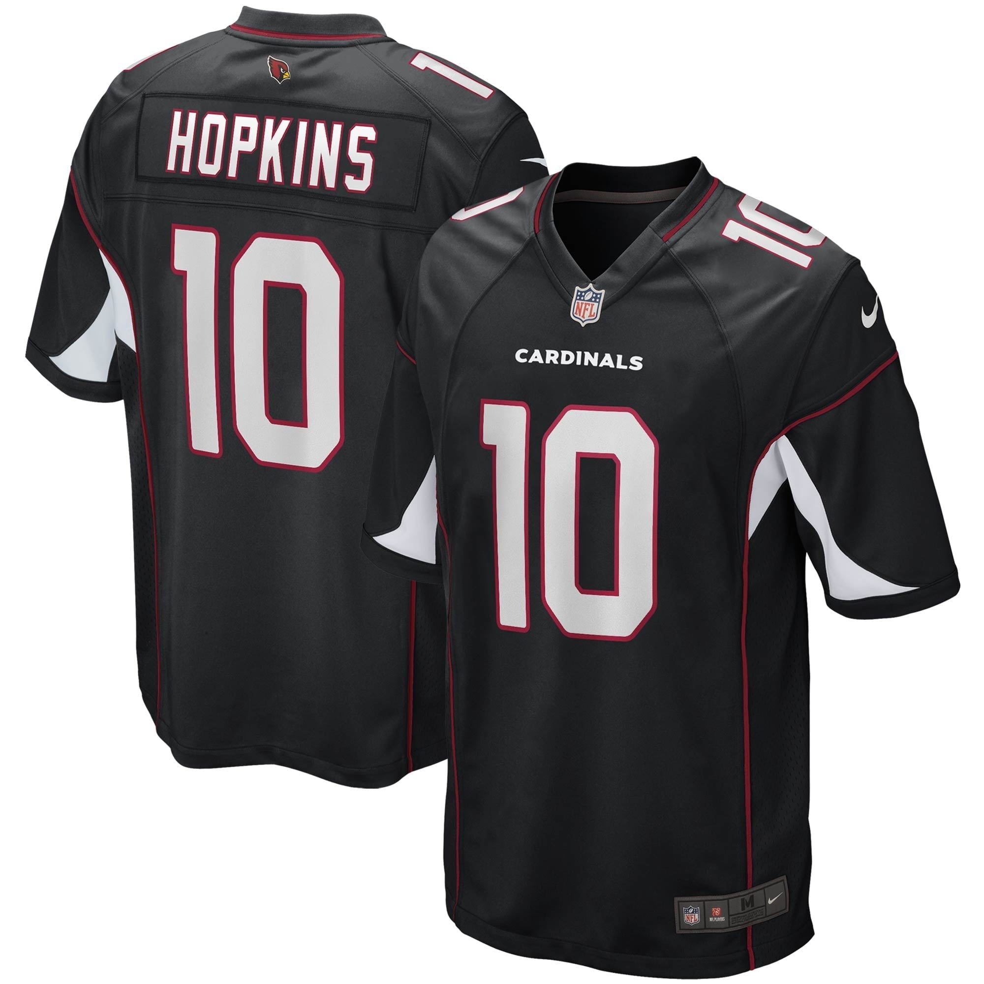 Men's Nike DeAndre Hopkins Black Arizona Cardinals Game Jersey - vstockx