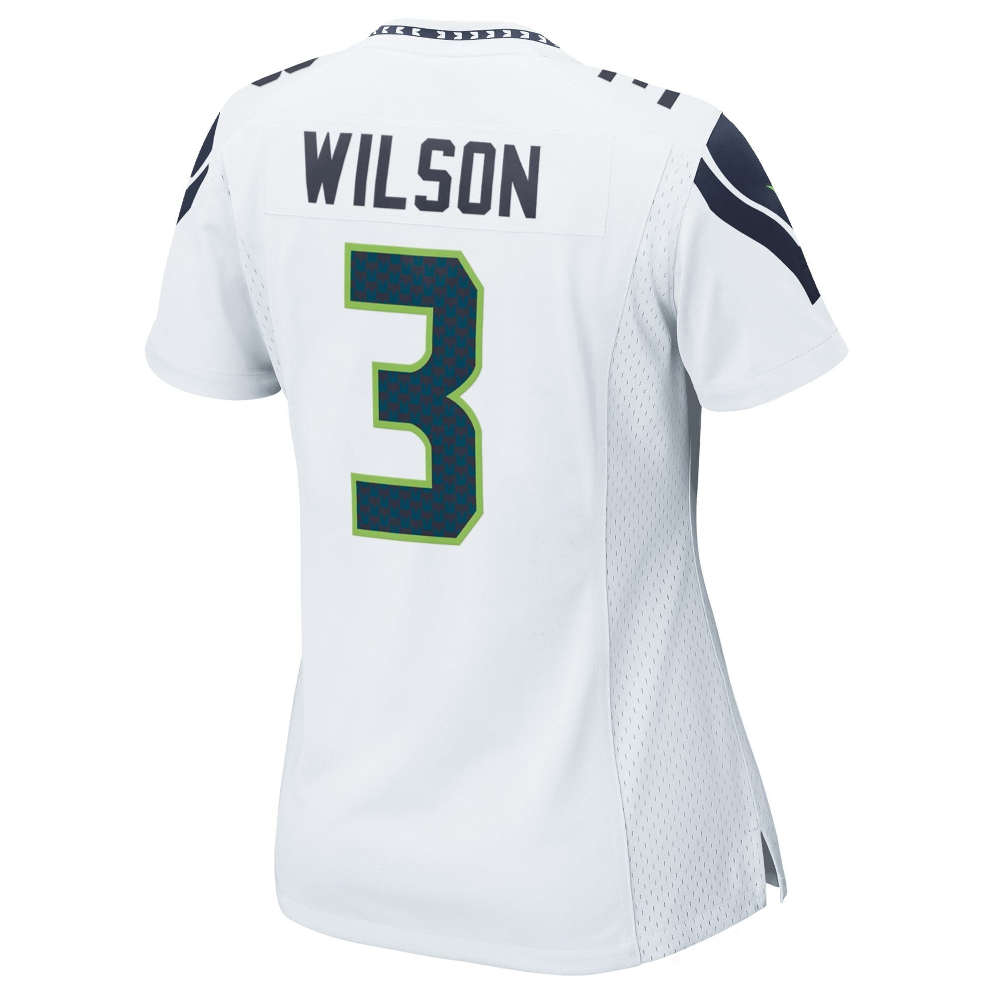 Women's Seattle Seahawks Russell Wilson Nike White Game Jersey - vstockx
