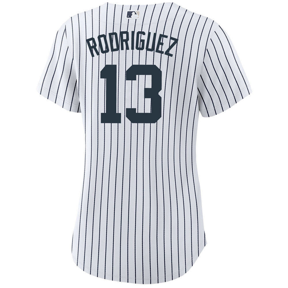 Women's New York Yankees Alex Rodriguez Replica Home Jersey - White - vstockx