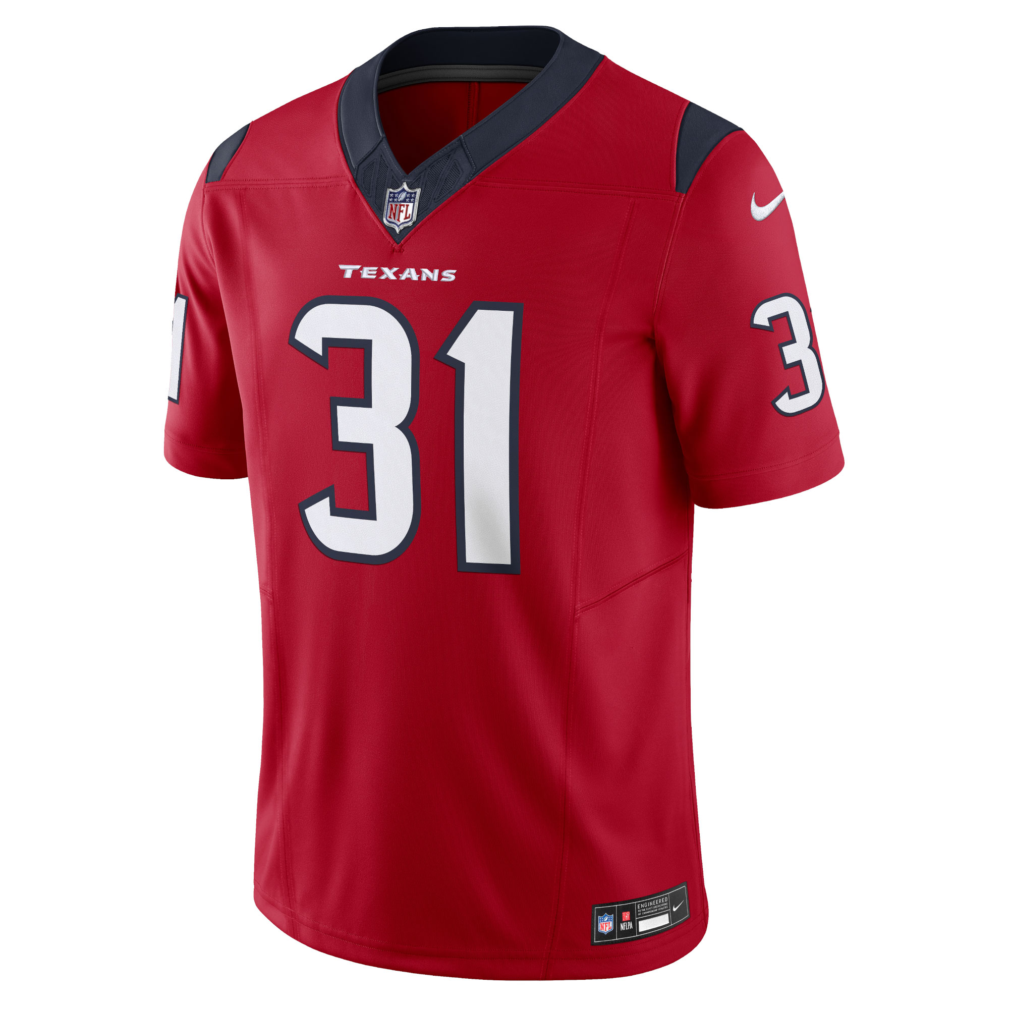 Dameon Pierce Houston Texans Nike Vapor F.U.S.E. Limited Jersey - Red - vstockx