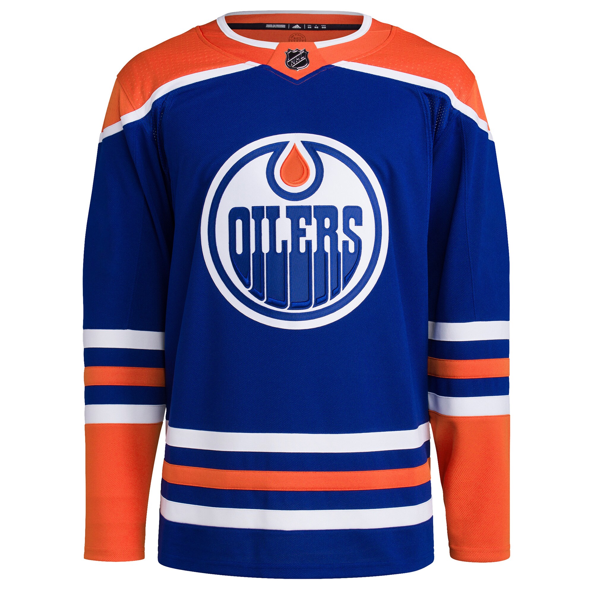 Edmonton Oilers adidas Home Primegreen Authentic Pro Blank Jersey - Royal - vstockx