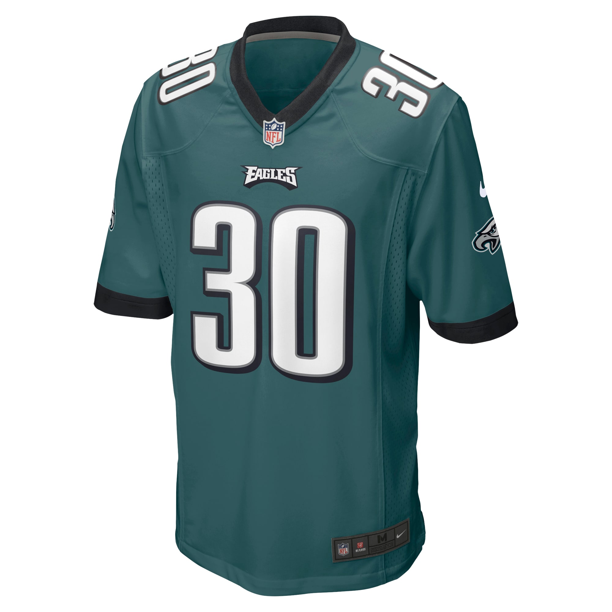 Justin Evans Philadelphia Eagles Nike Game Player Jersey - Midnight Green - vstockx