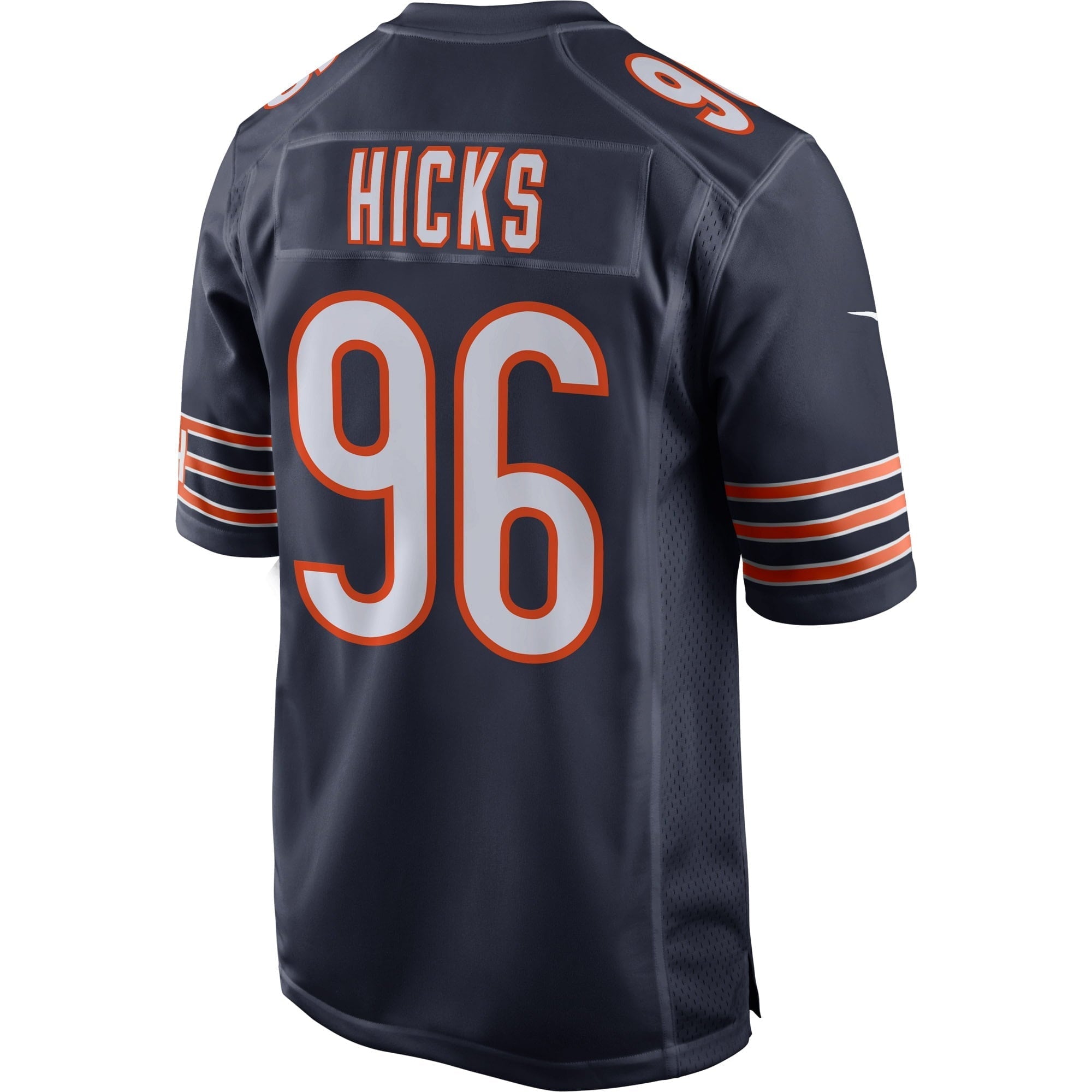 Men's Nike Akiem Hicks Navy Chicago Bears Player Game Jersey - vstockx