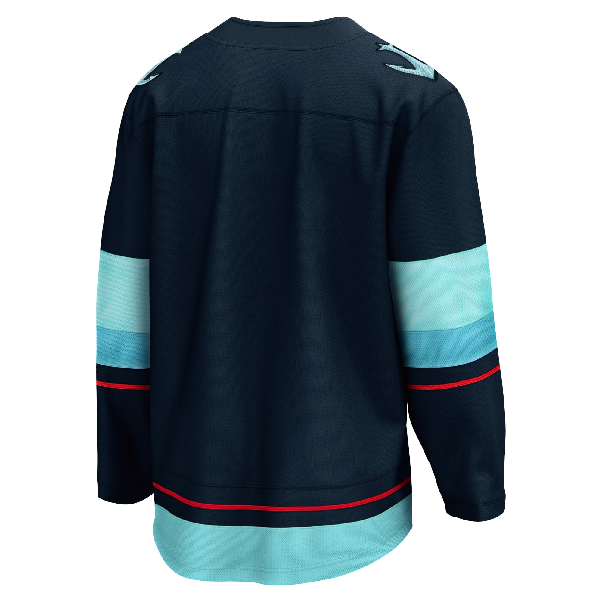 Men's Fanatics Branded Deep Sea Blue Seattle Kraken Home Breakaway Jersey - vstockx