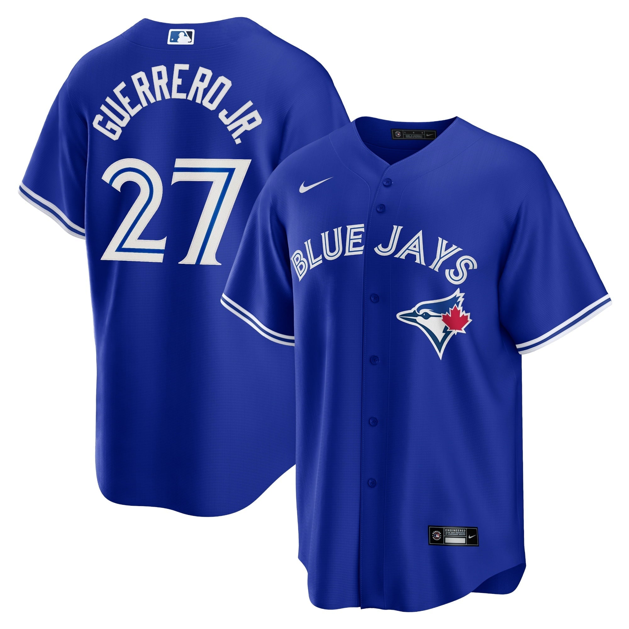 Men's Nike Vladimir Guerrero Jr. Royal Toronto Blue Jays Alternate Replica Player Name Jersey - vstockx