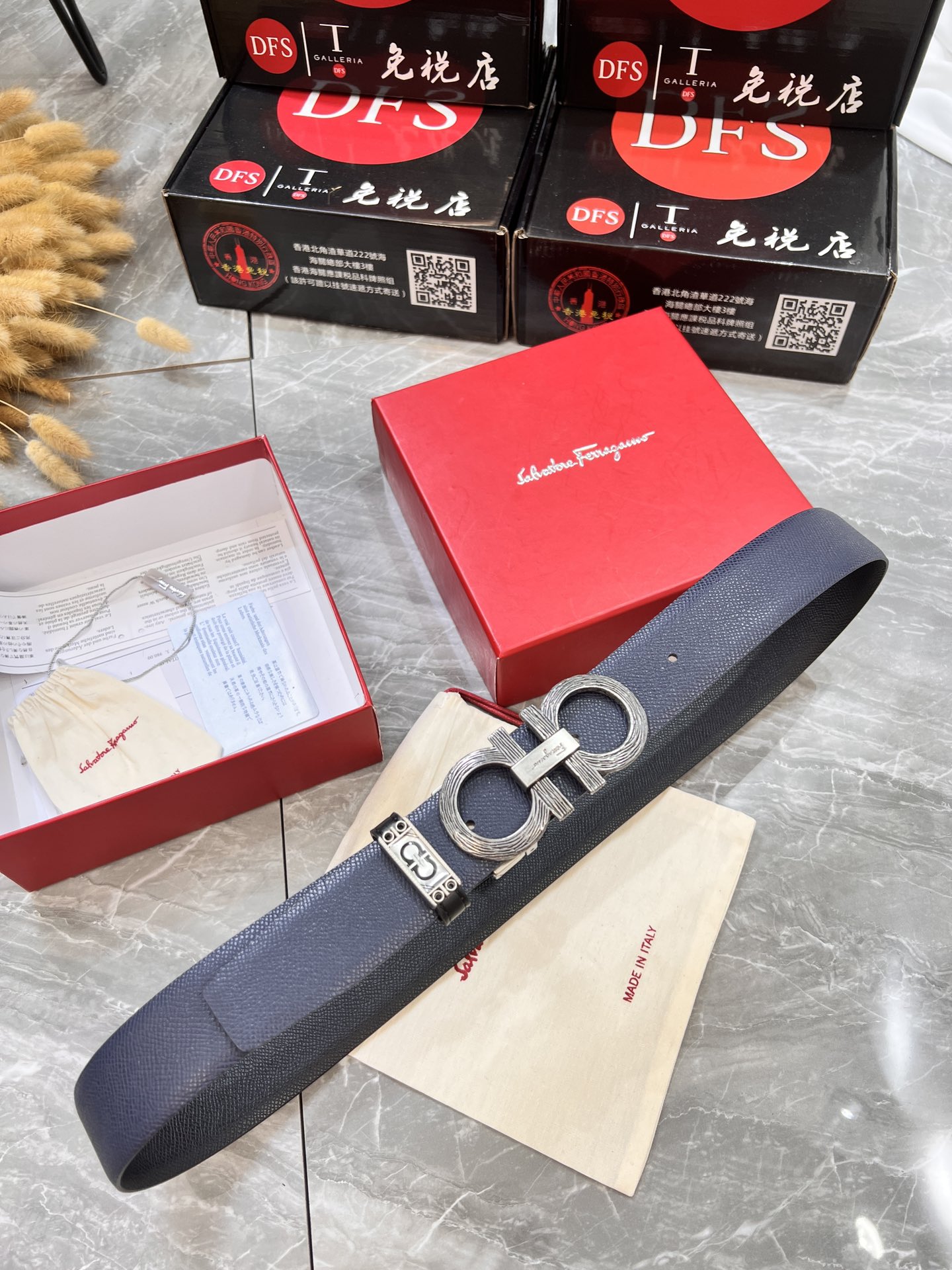 Streetwear Belt Ferragamo 319917 size:3.5cm - vstockx