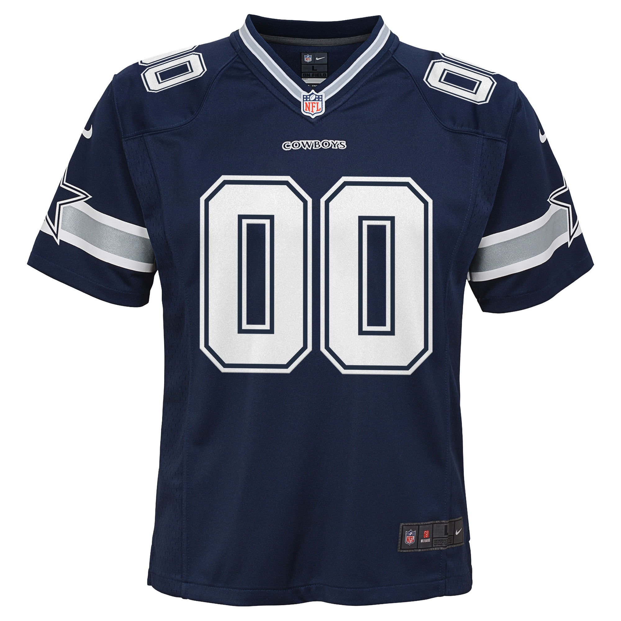 Dallas Cowboys Nike Youth Custom Game Jersey - Navy - vstockx