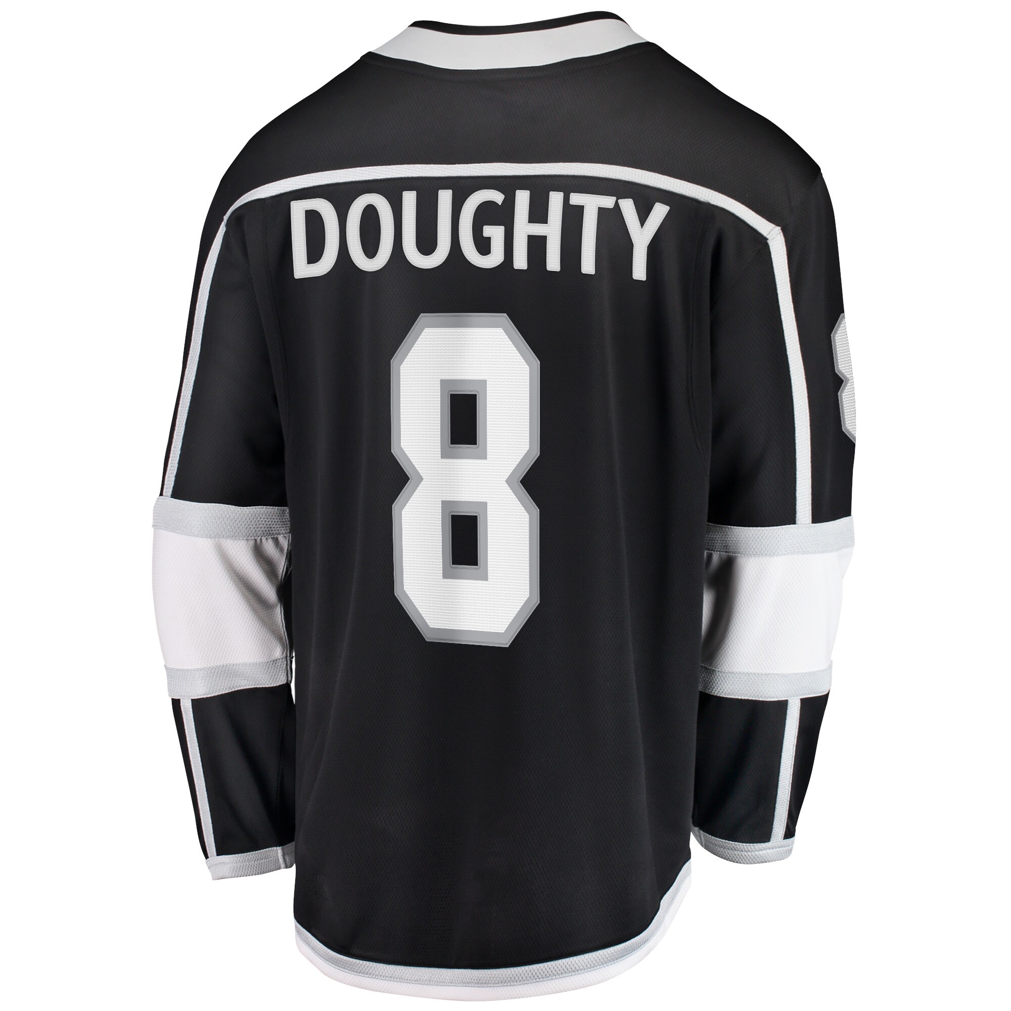 Drew Doughty Los Angeles Kings Fanatics Branded Home Premier Breakaway Player Jersey - Black - vstockx