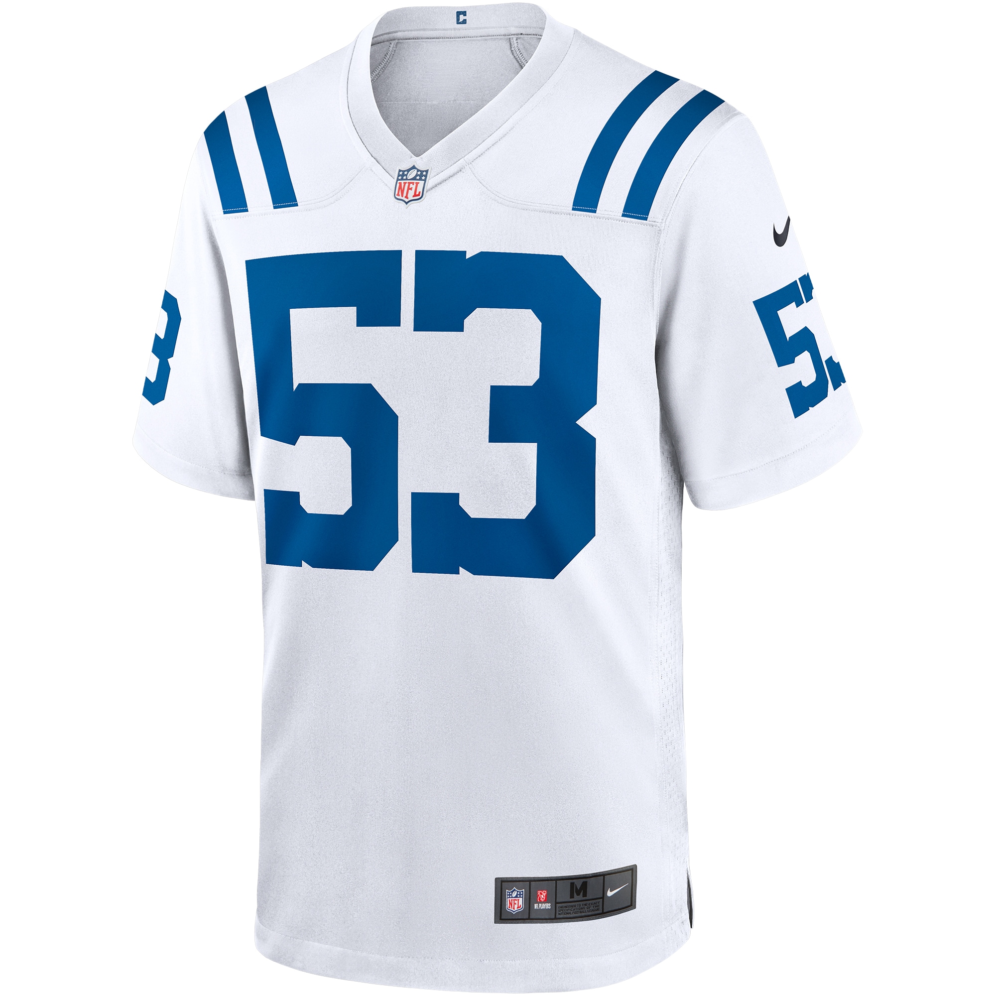 Shaquille Leonard Indianapolis Colts Nike Game Player Jersey - White - vstockx