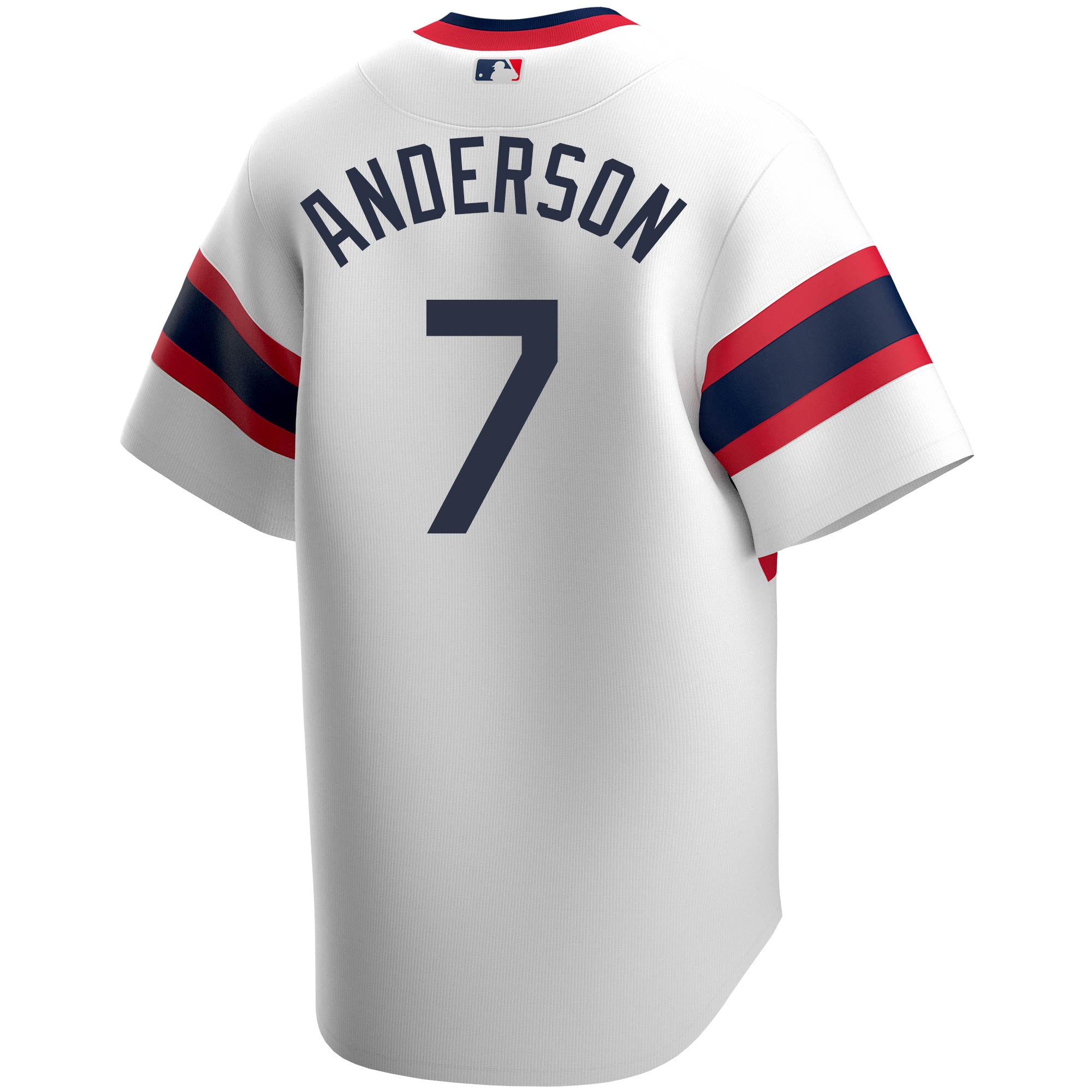 Tim Anderson Chicago White Sox Nike Home White Cooperstown Replica Jersey - vstockx