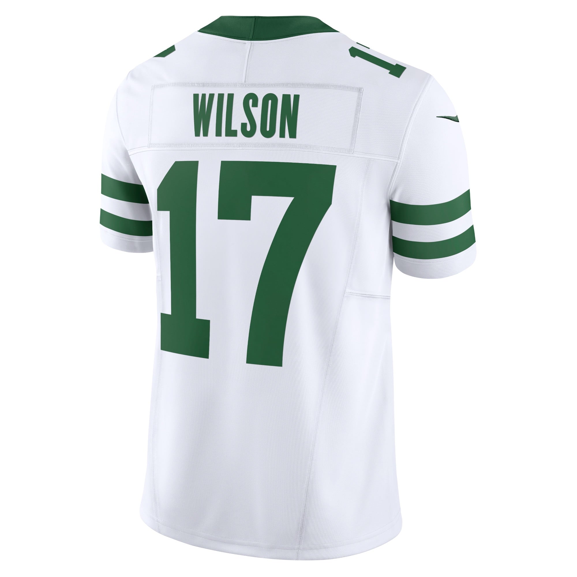 Men's Nike Garrett Wilson White New York Jets Legacy Vapor F.U.S.E. Limited Jersey - vstockx